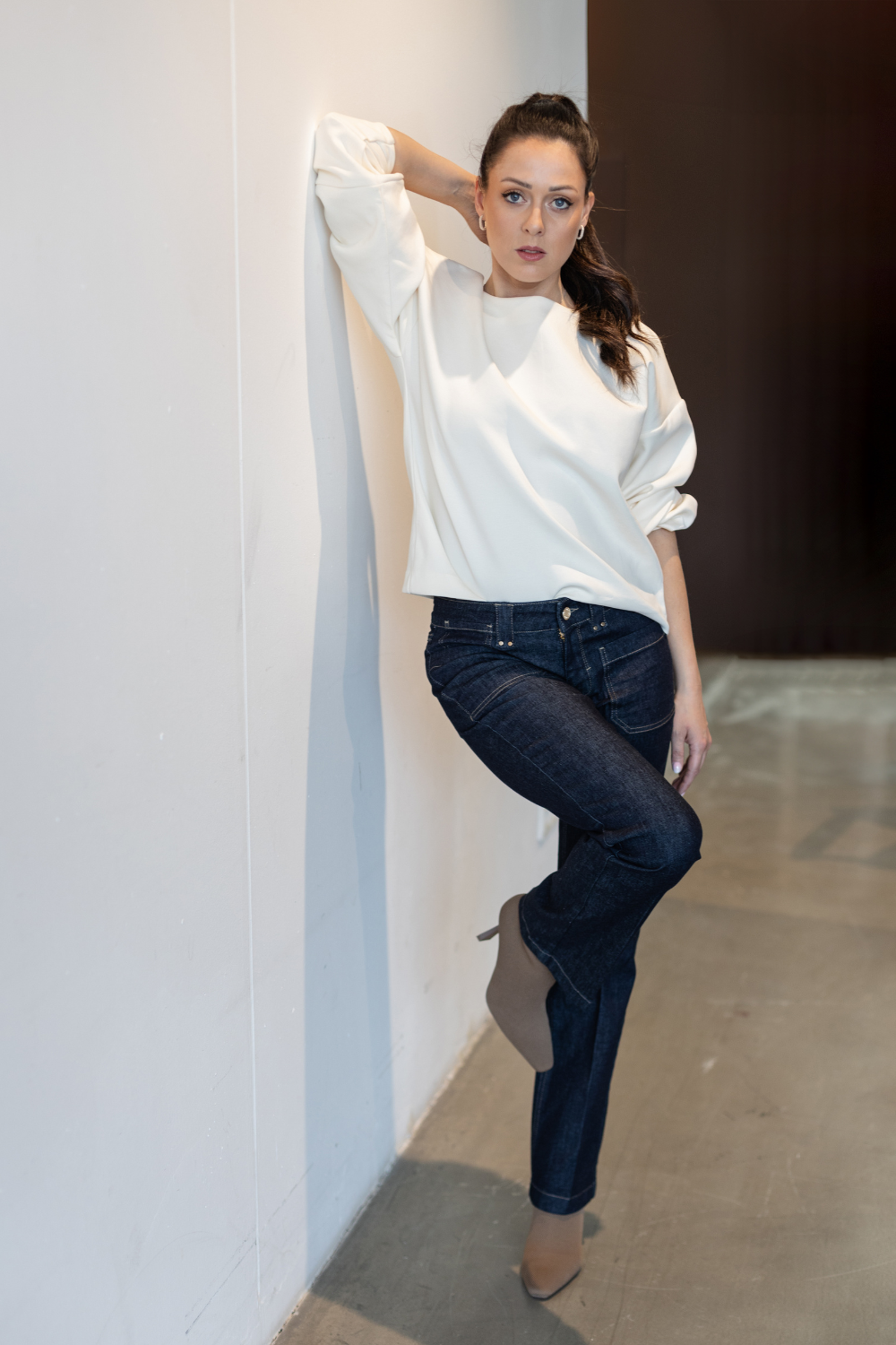 Clara Bea FLARED - cool blue