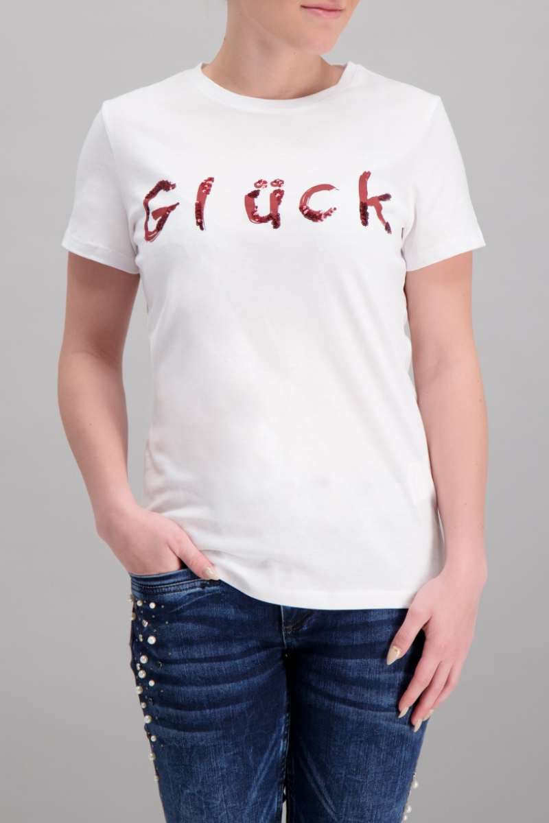 Sina T-SHIRT Opalweiß
