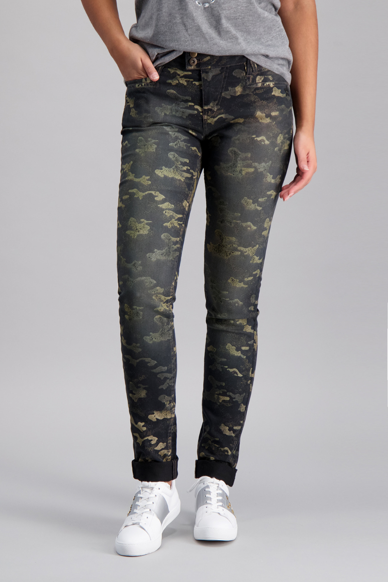 Nina SLIM Braunschwarz