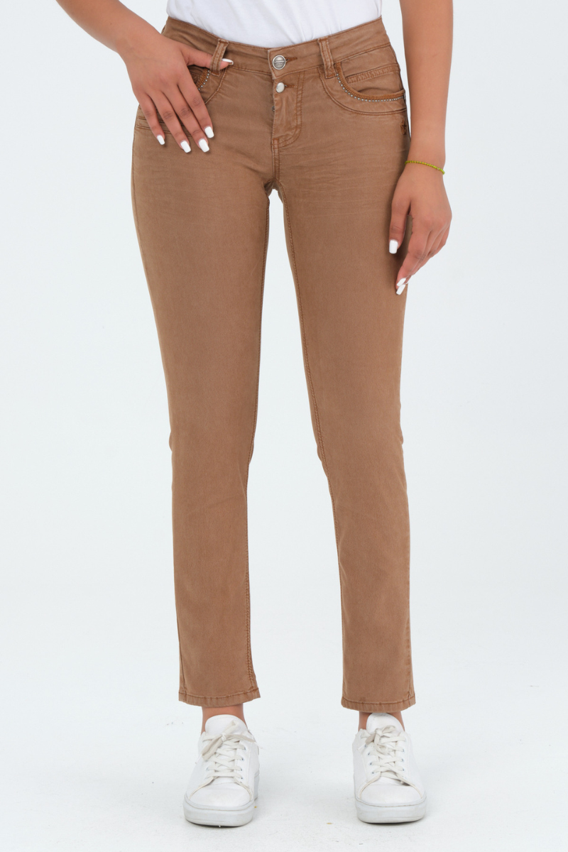 Petra SLIM - Zimtbraun