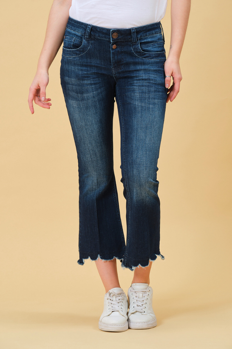 Petra Bea BOOTCUT Schlagblau