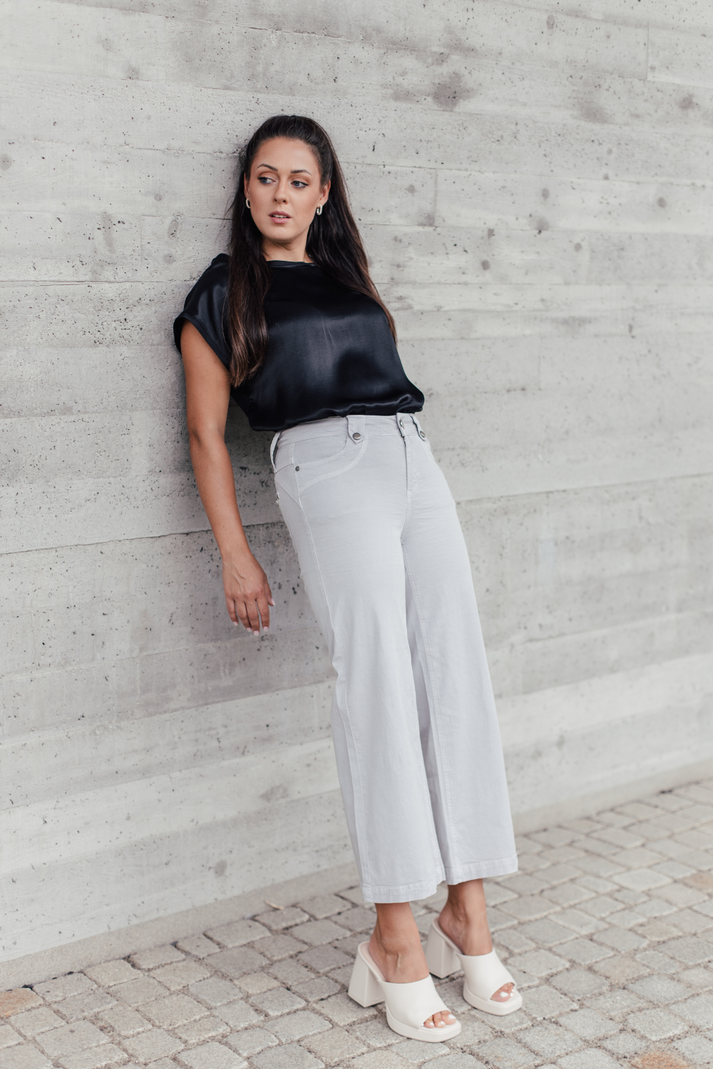Clara Bea FLARED - summer gray