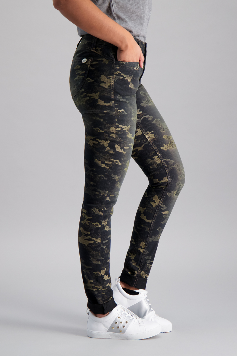 Nina SLIM Braunschwarz
