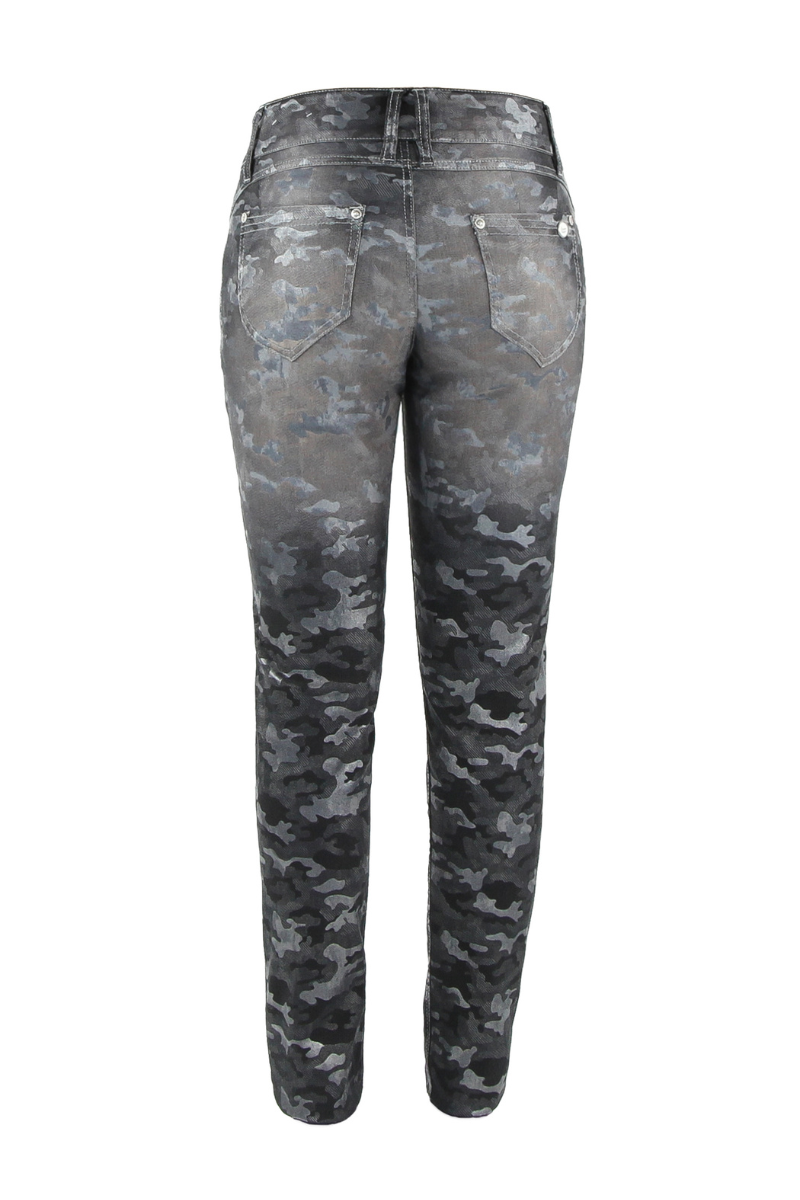 Nina SLIM Grauschwarz