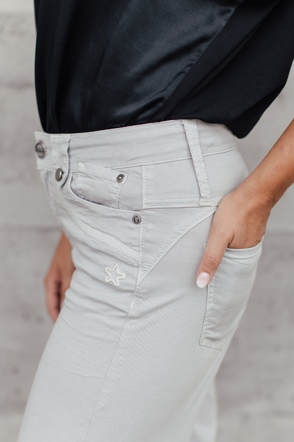 Clara Bea FLARED - summer gray