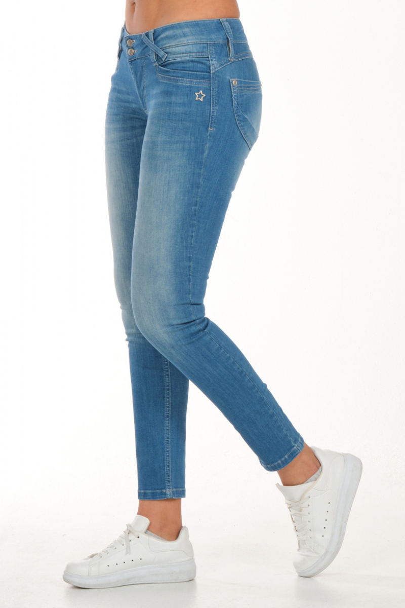 Nina SLIM Kleisterblau