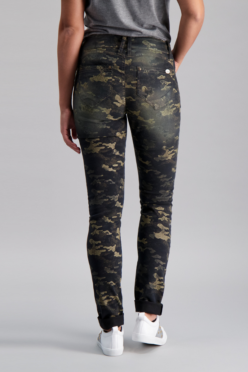 Nina SLIM Braunschwarz