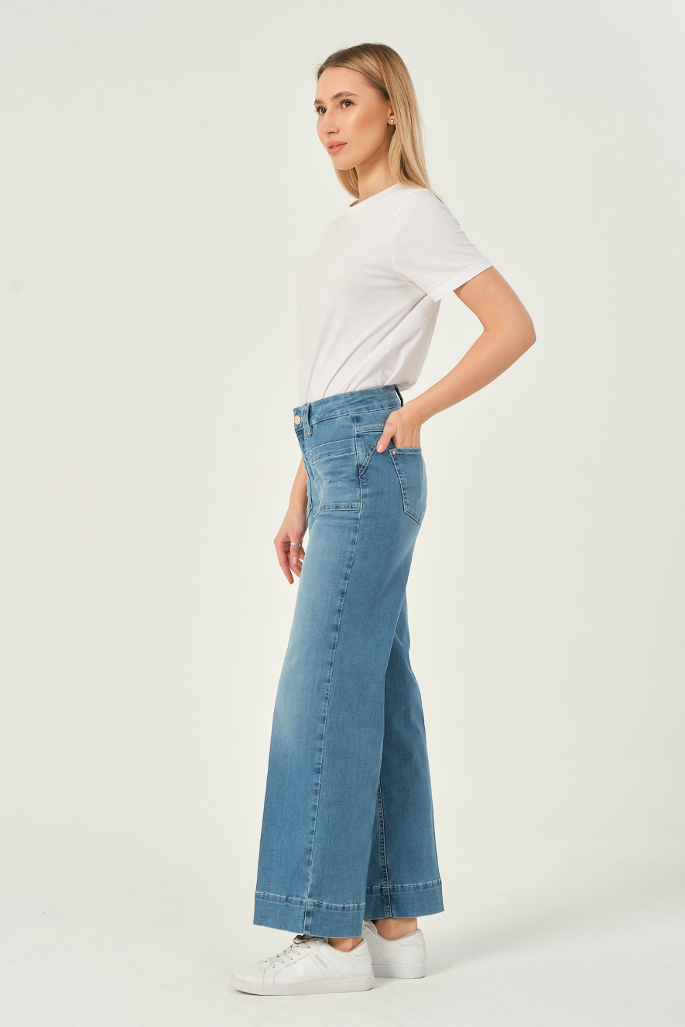 Jeans - FLARED Clara - Coolblau