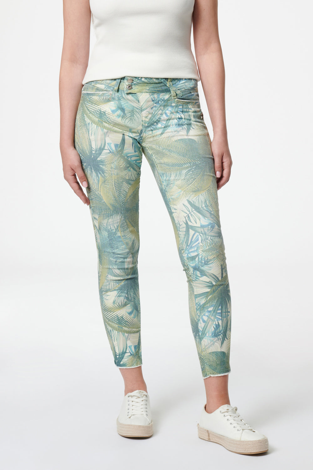Nina SLIM Canton green