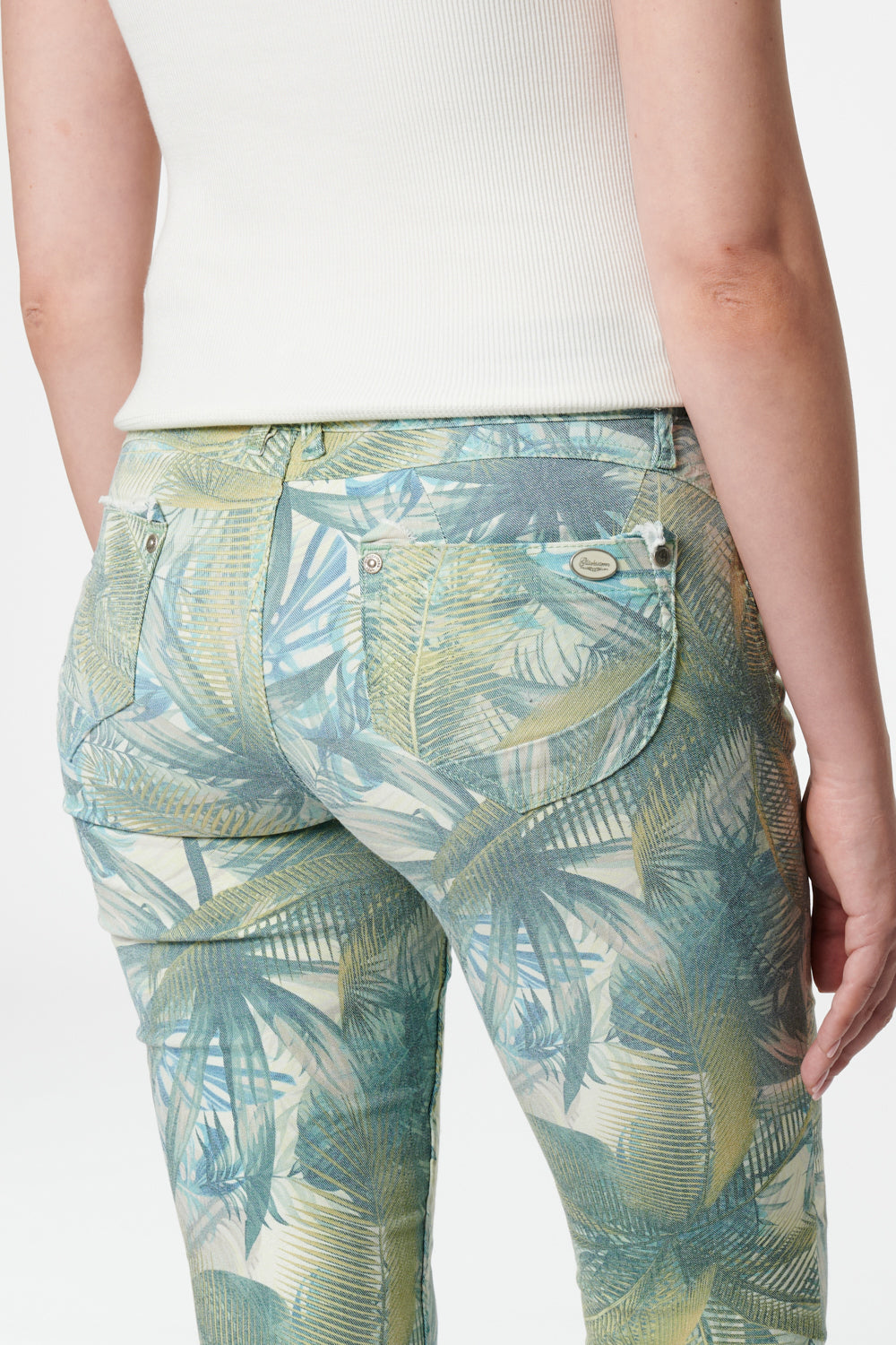 Nina SLIM Canton green
