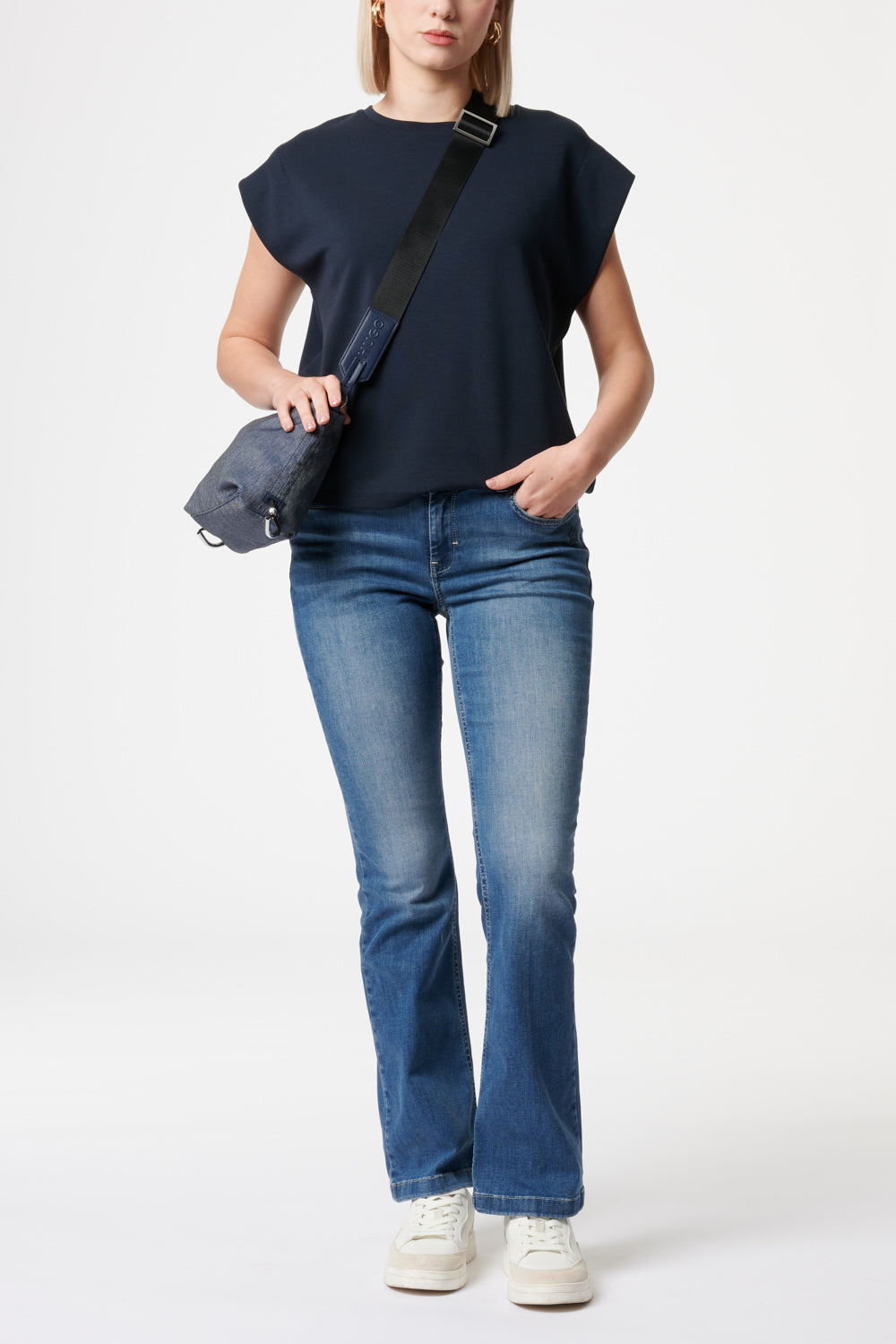 Melina BOOTCUT Südseeblau