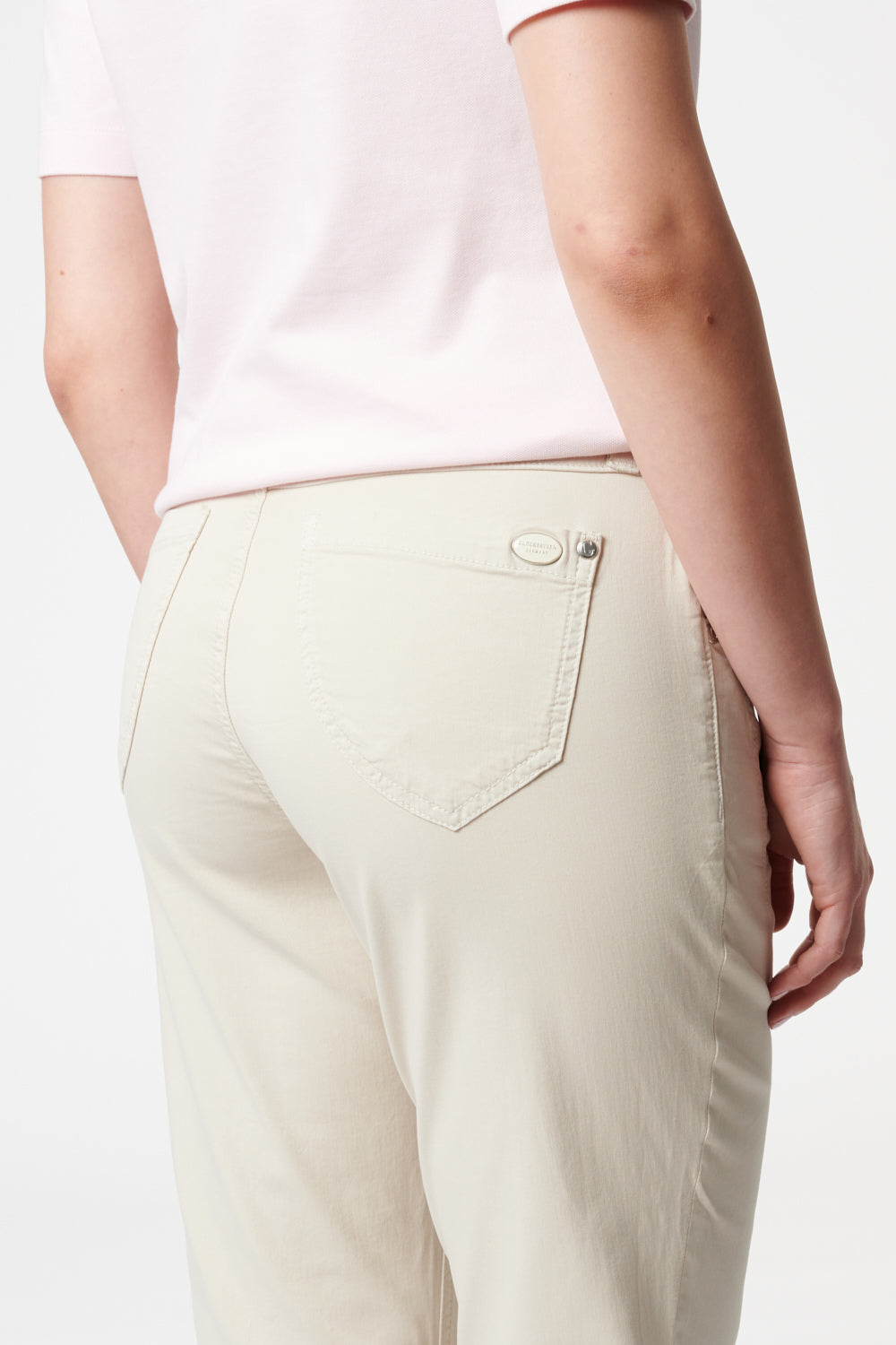 Merle - Straight Leg Hose – Leichtgrau