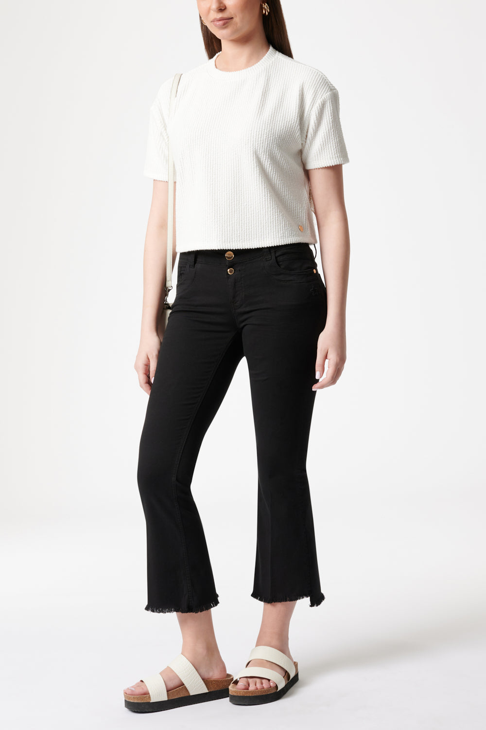 Petra KICK BOOTCUT Malerschwarz