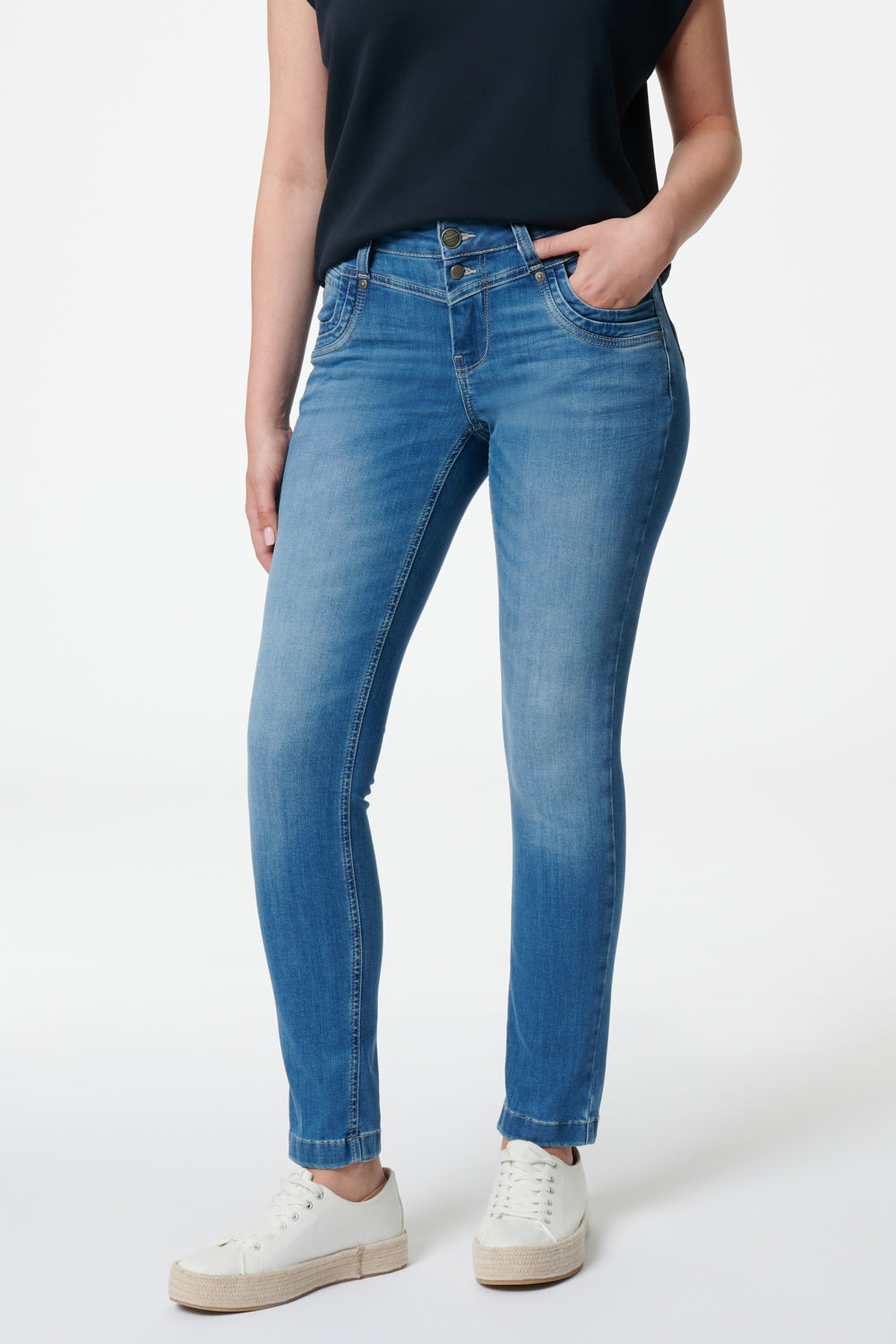Merle - Jeans Slim Fit – Sommerblau