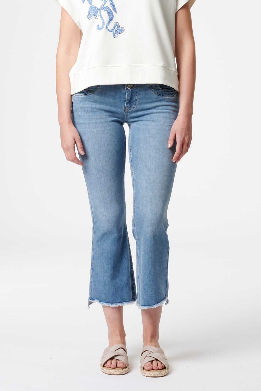 Petra KICK BOOTCUT Eisblau