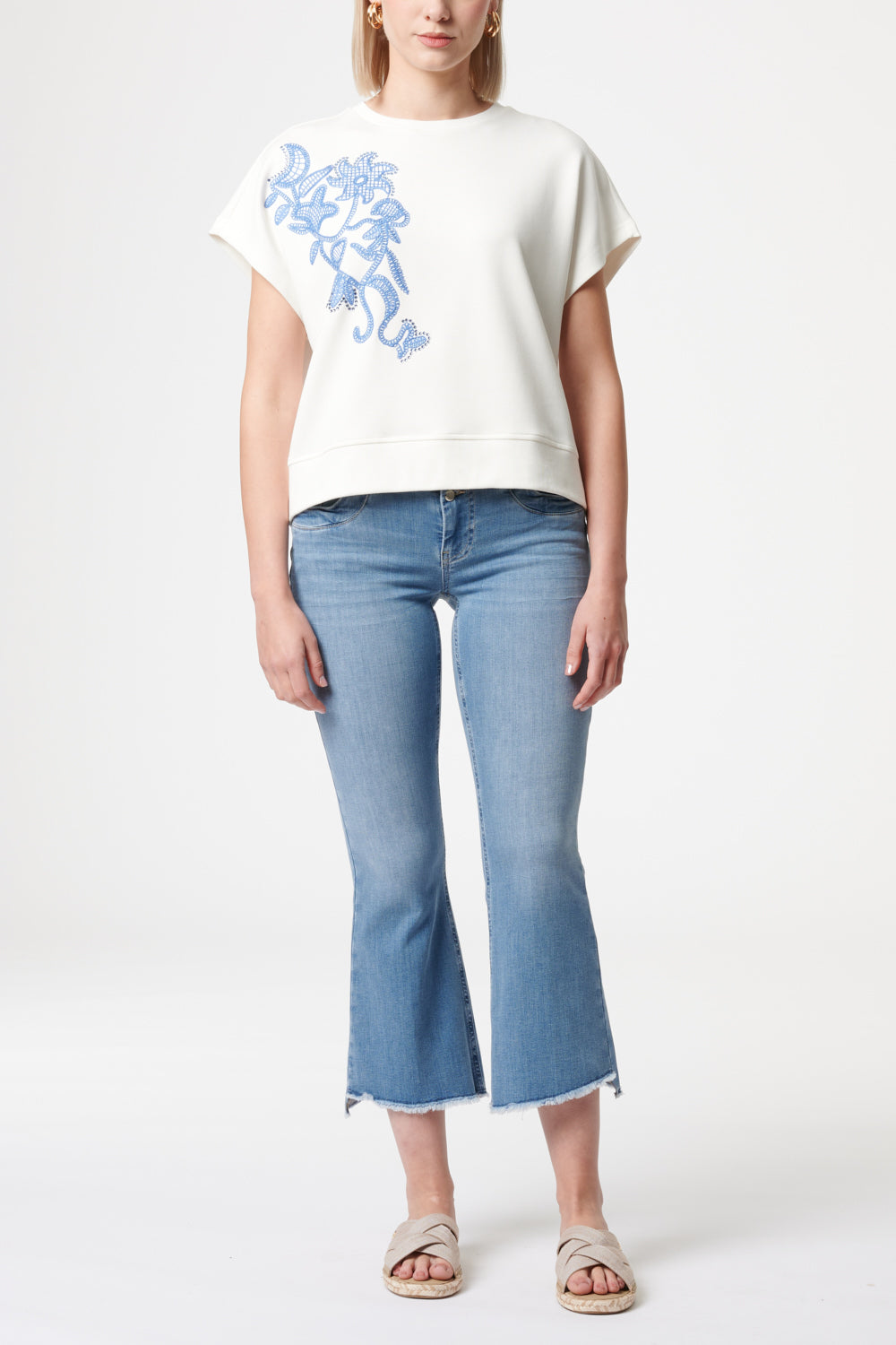 Petra KICK BOOTCUT Eisblau