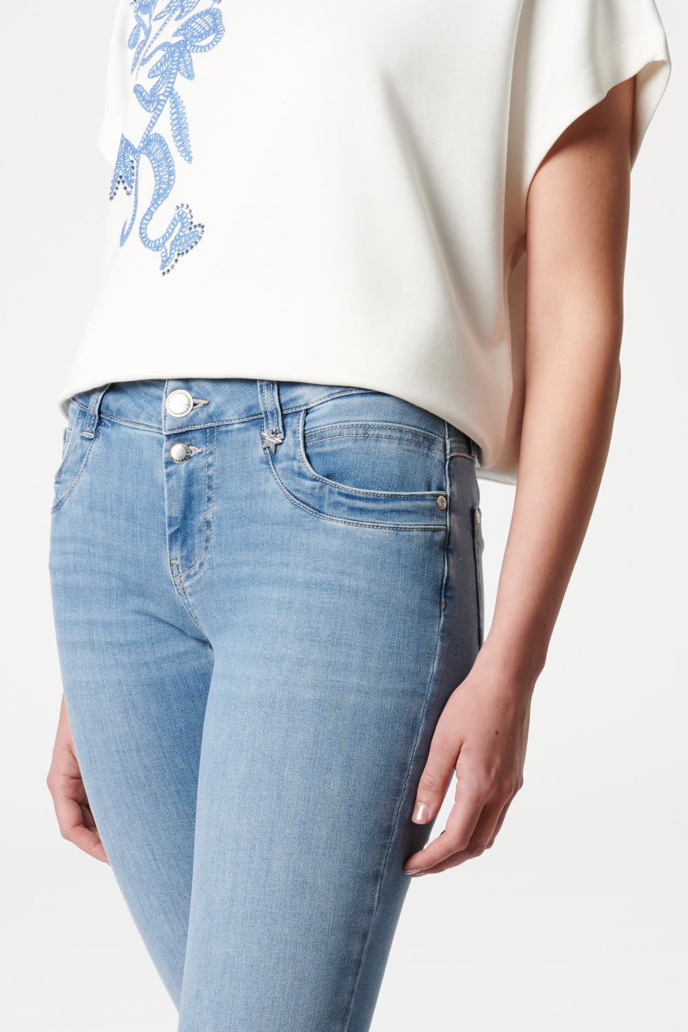 Petra KICK BOOTCUT Eisblau