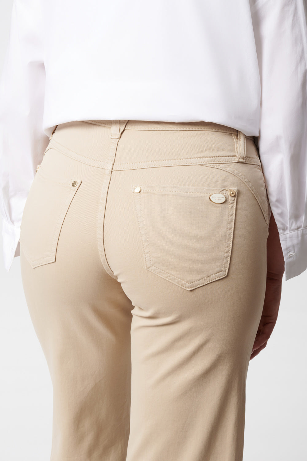 Clara - Hose Flared – Beigegold