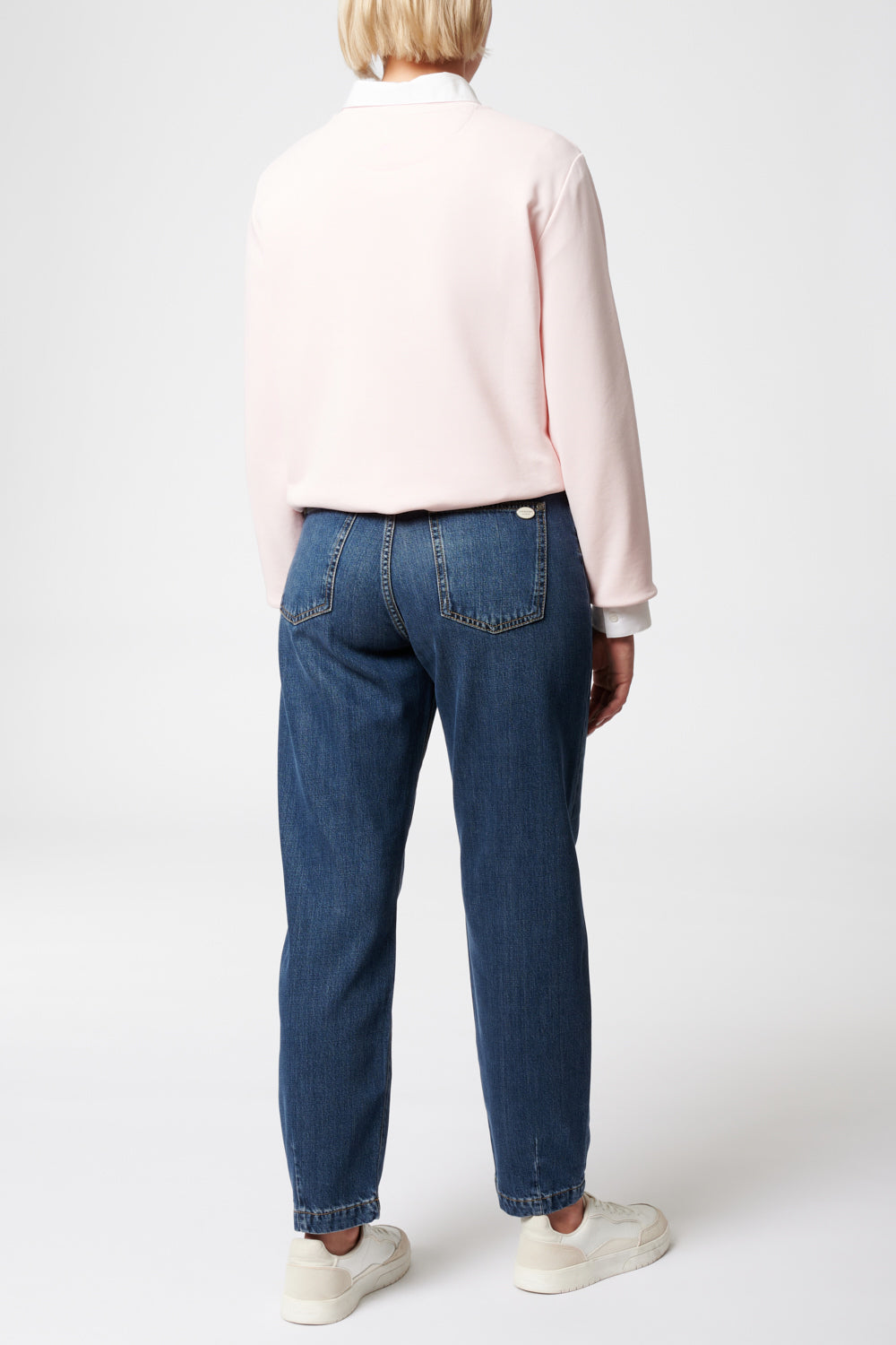 Serena - Jeans Boyfriend – Luisenblau