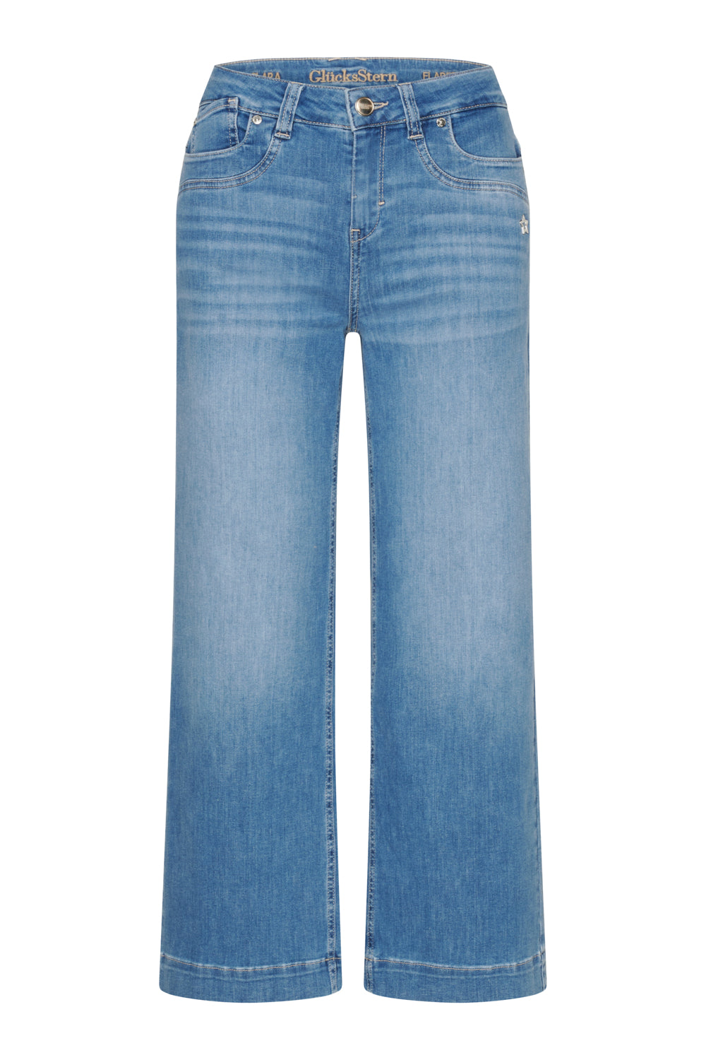Clara Flared Jeans – Sommer & Soft Denim, hohe Leibhöhe