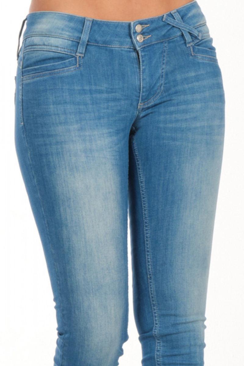 Nina SLIM Kleisterblau