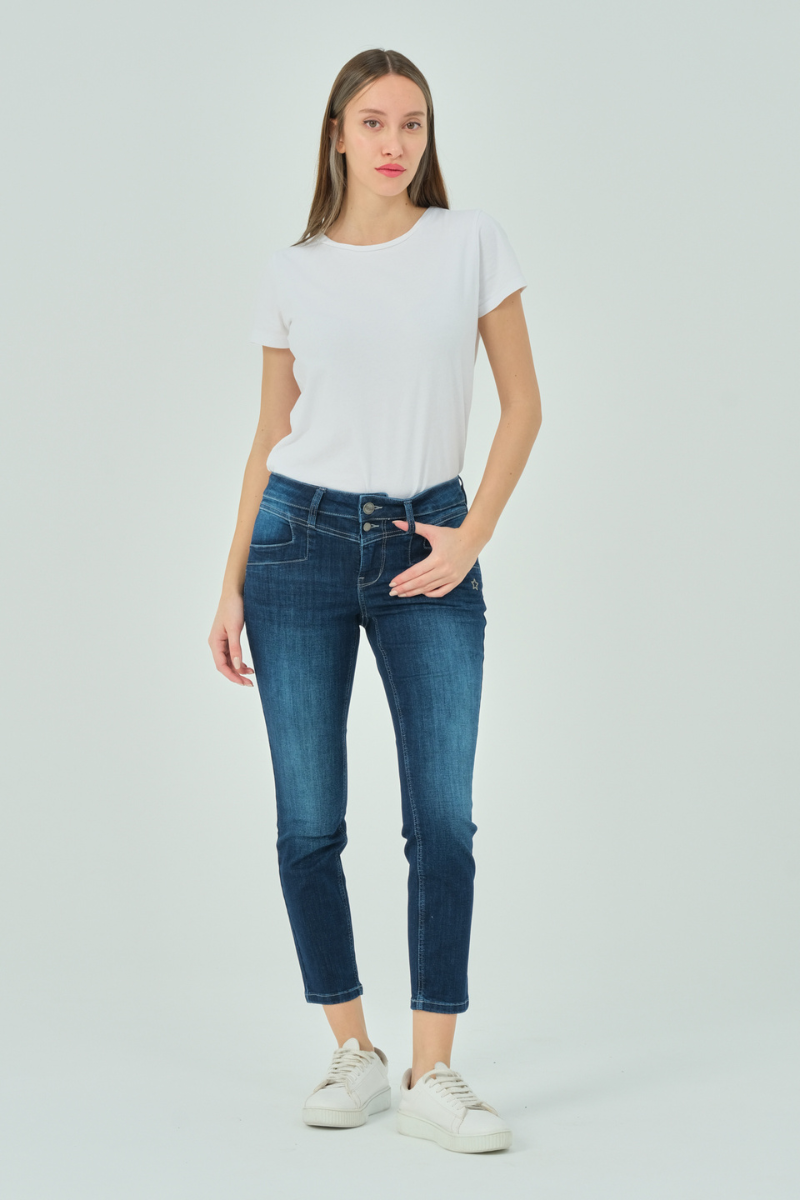 Jeans - slim Merle - stone blue