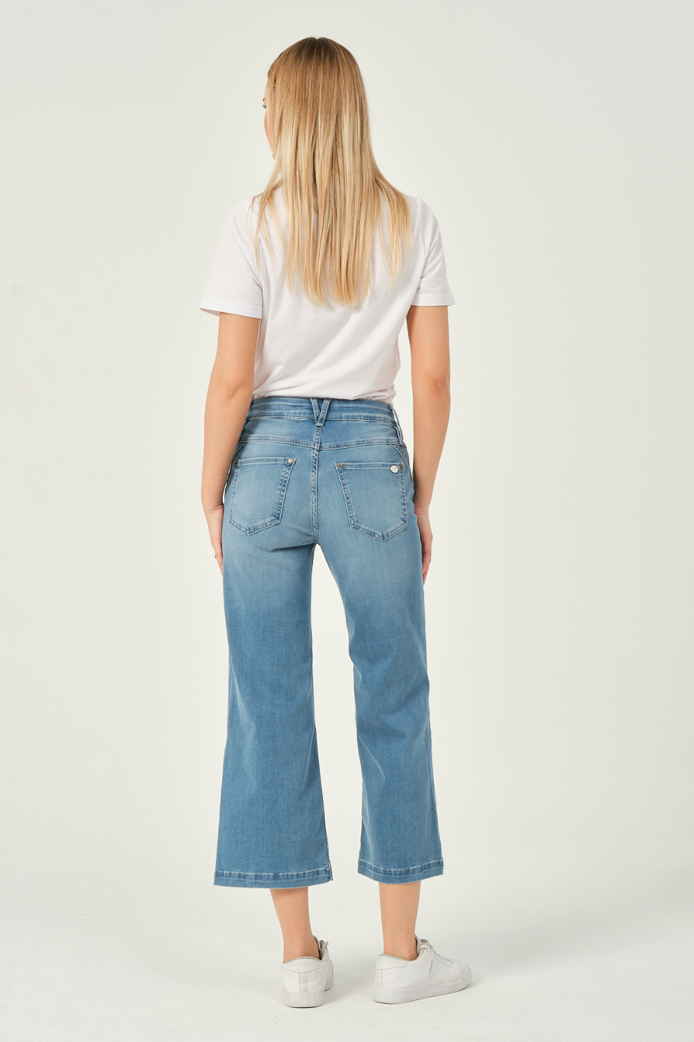 Jeans - FLARED Clara - hail blue