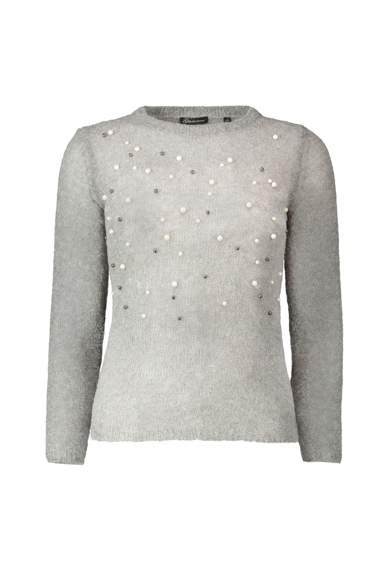 Bella PULLOVER - Muschelgrau