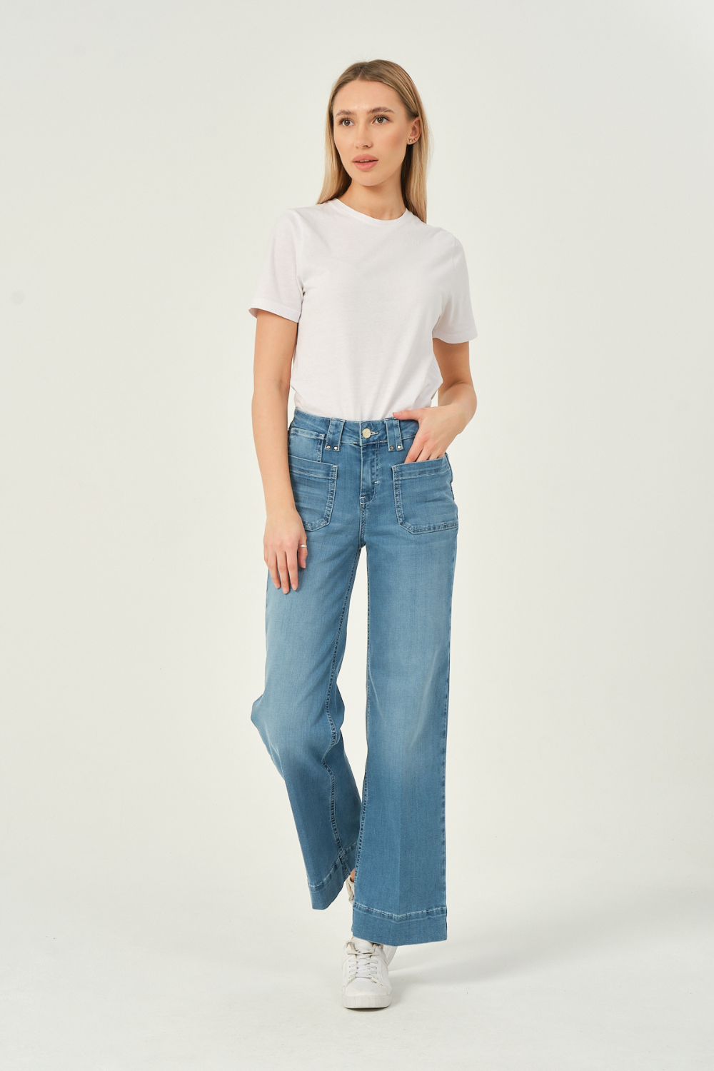 Jeans - FLARED Clara - Coolblau