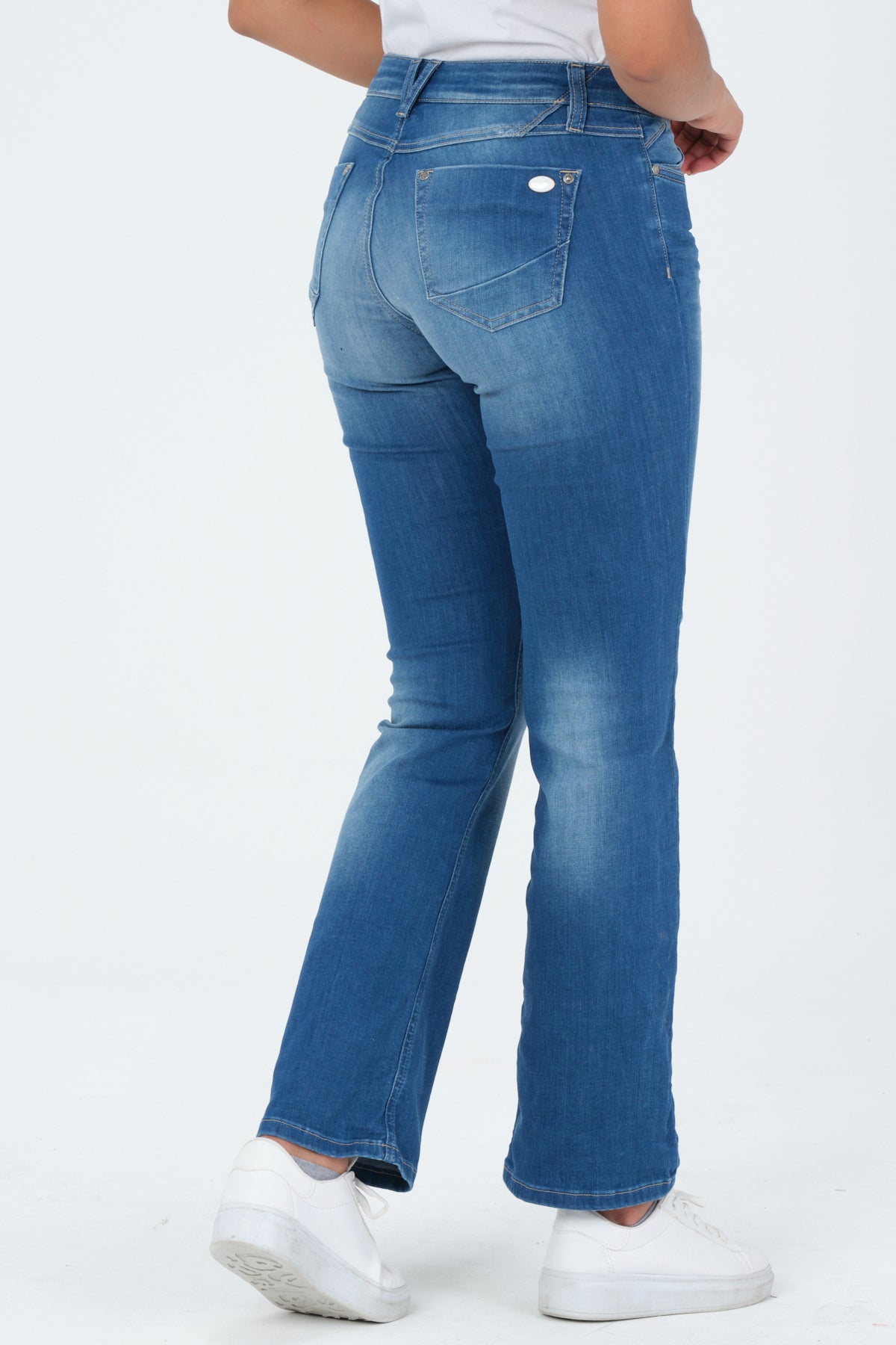 Melina Bea BOOTCUT - Gratblau