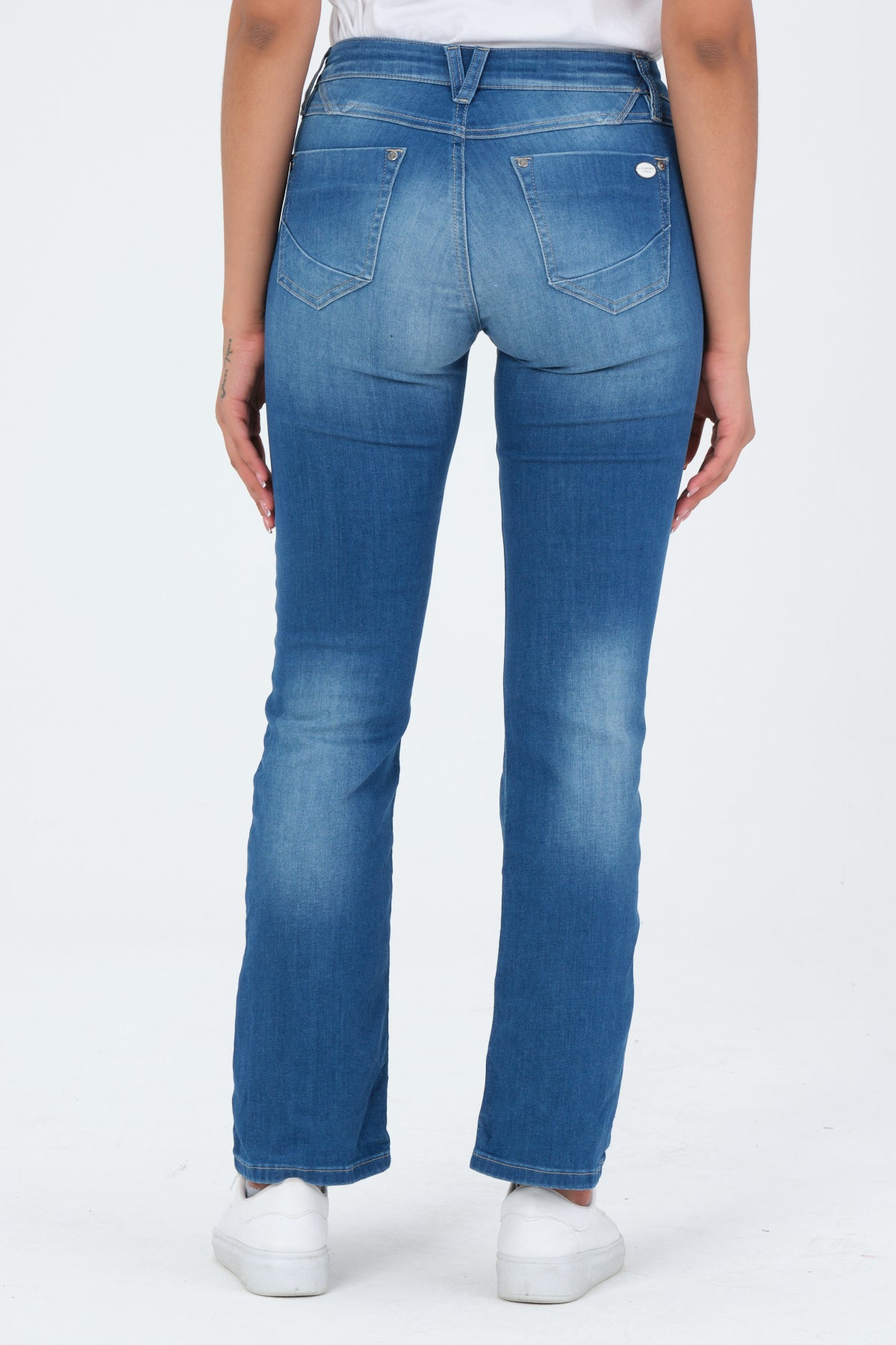 Melina Bea BOOTCUT - Gratblau