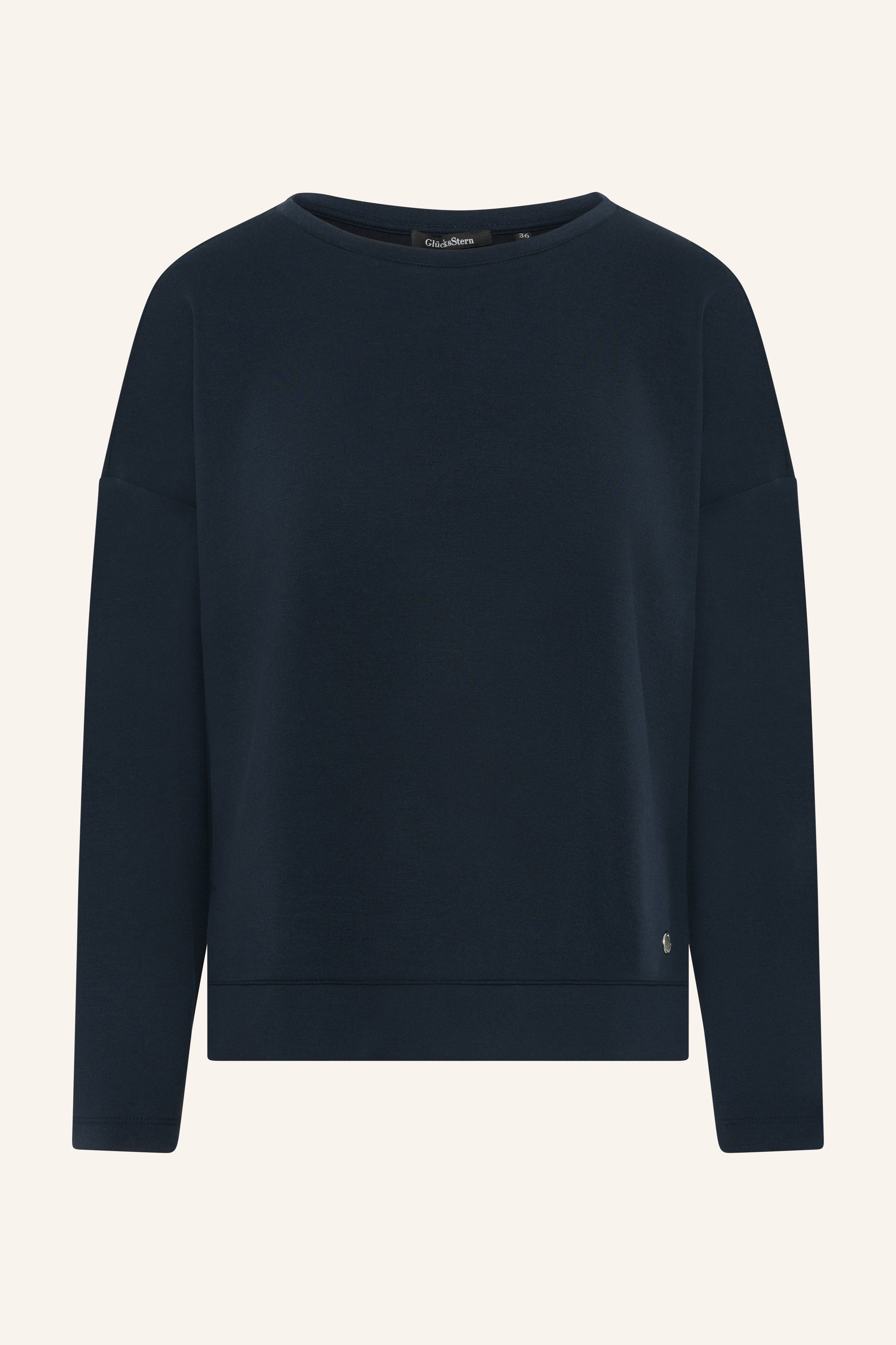 Gina - Shirt langarm - Marineblau