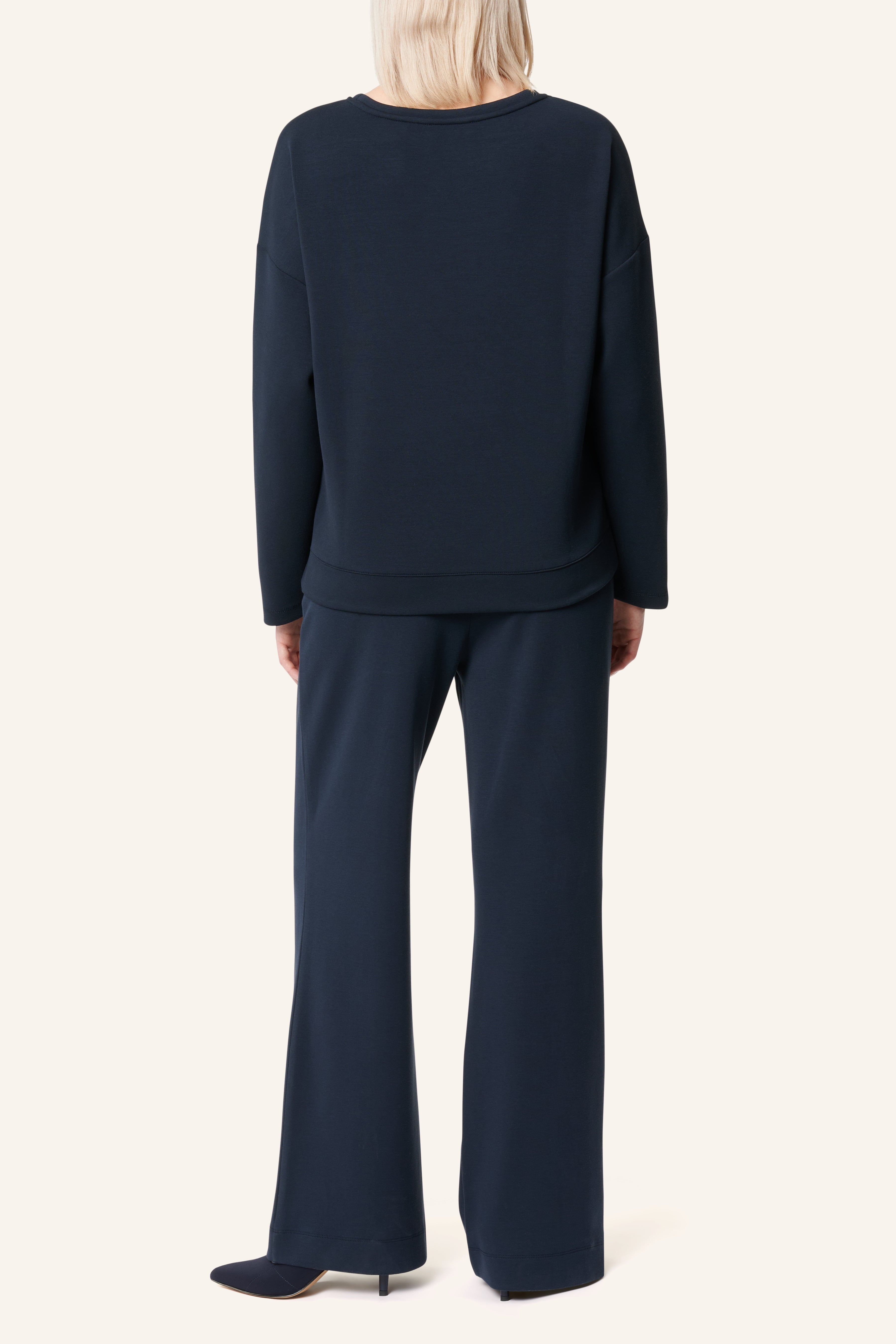 Gina - Shirt langarm - Marineblau