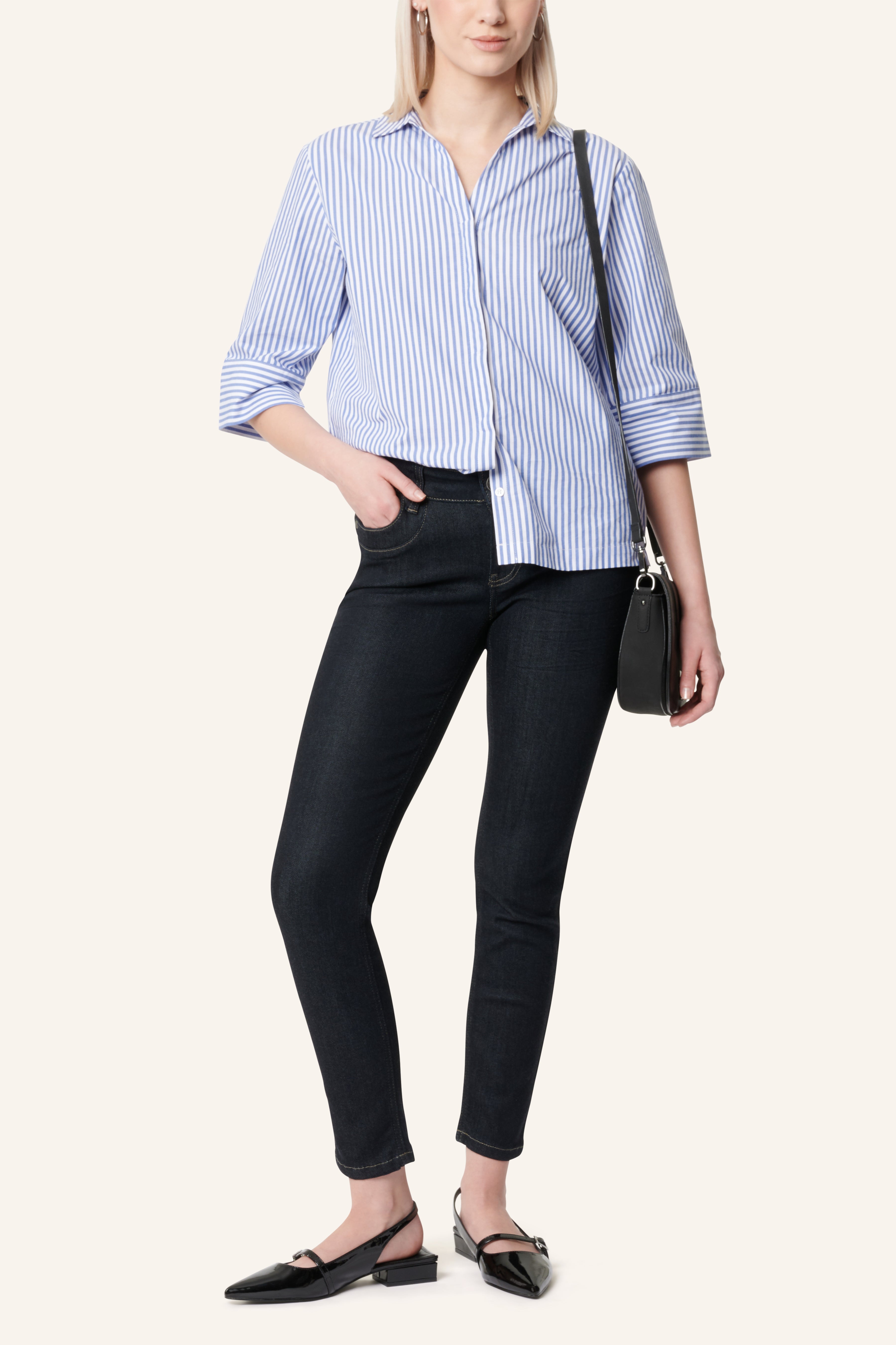 Petra - Jeans Slim Fit – Blauviolett