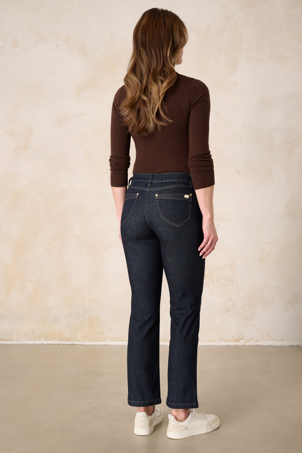 Merle - Straight Leg Jeans - Rhine Blue