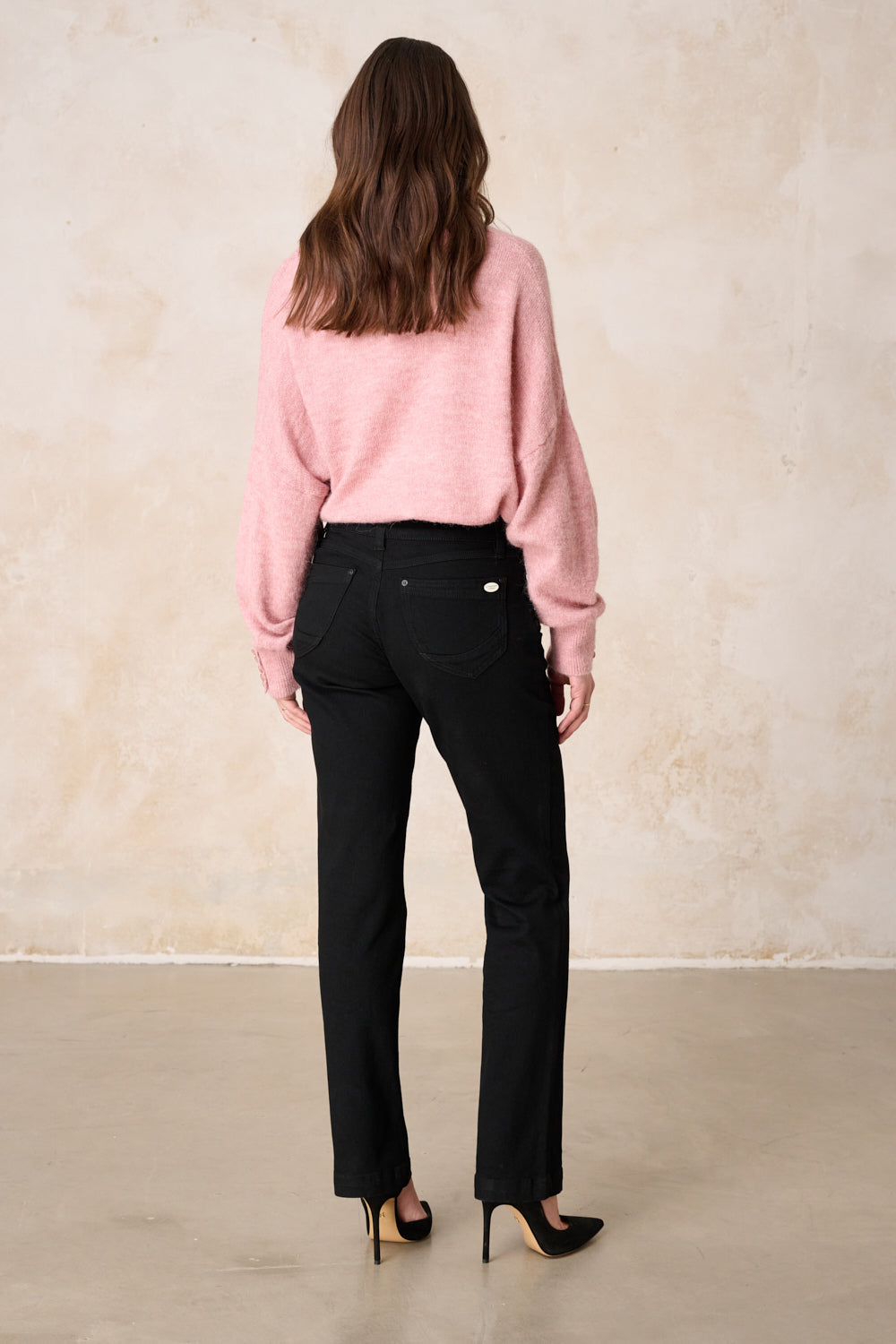 Merle - Straight Leg Jeans - Rhine Blue