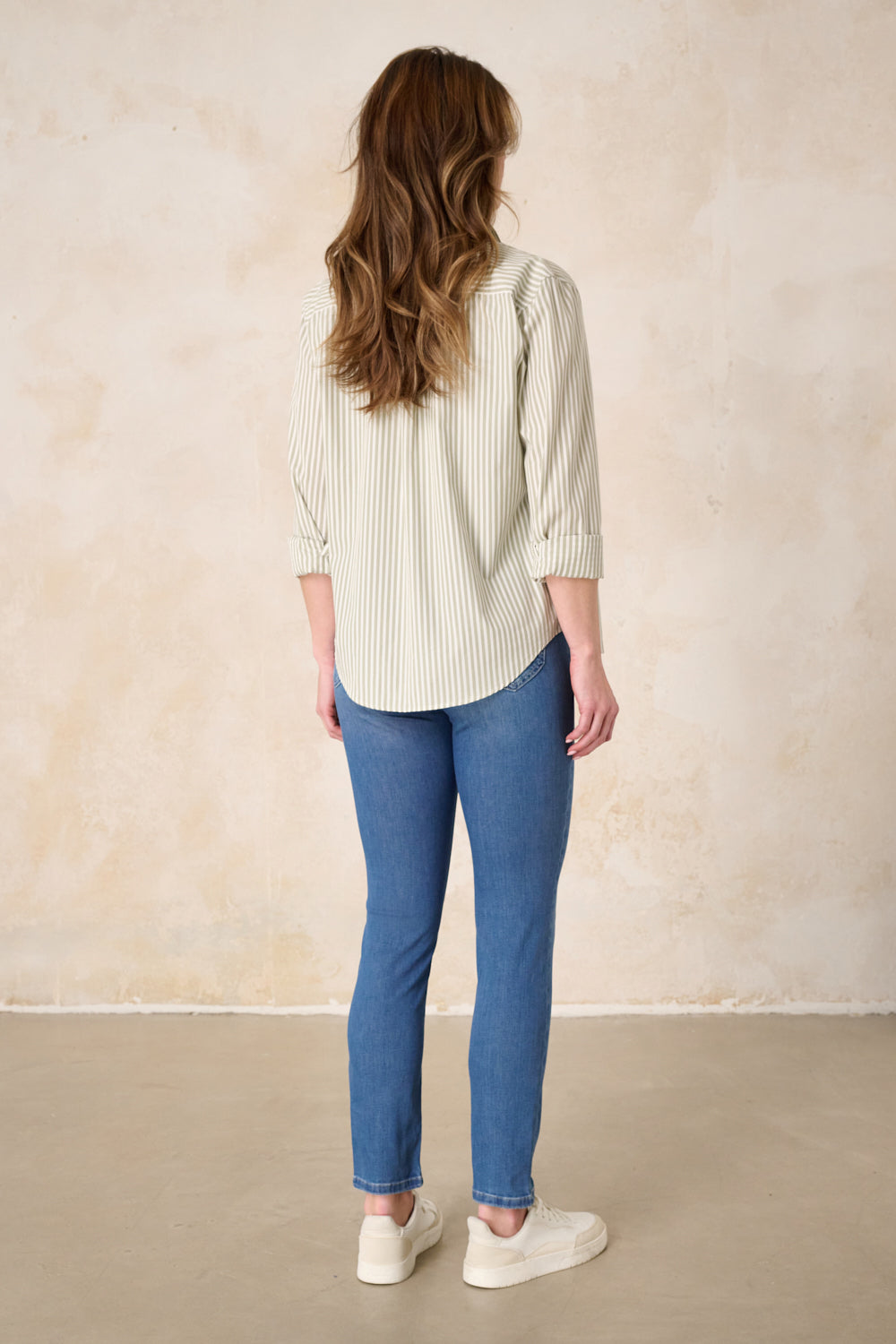 Merle – Slim Fit Jeans in Holunderblau mit mittlerer Leibhöhe