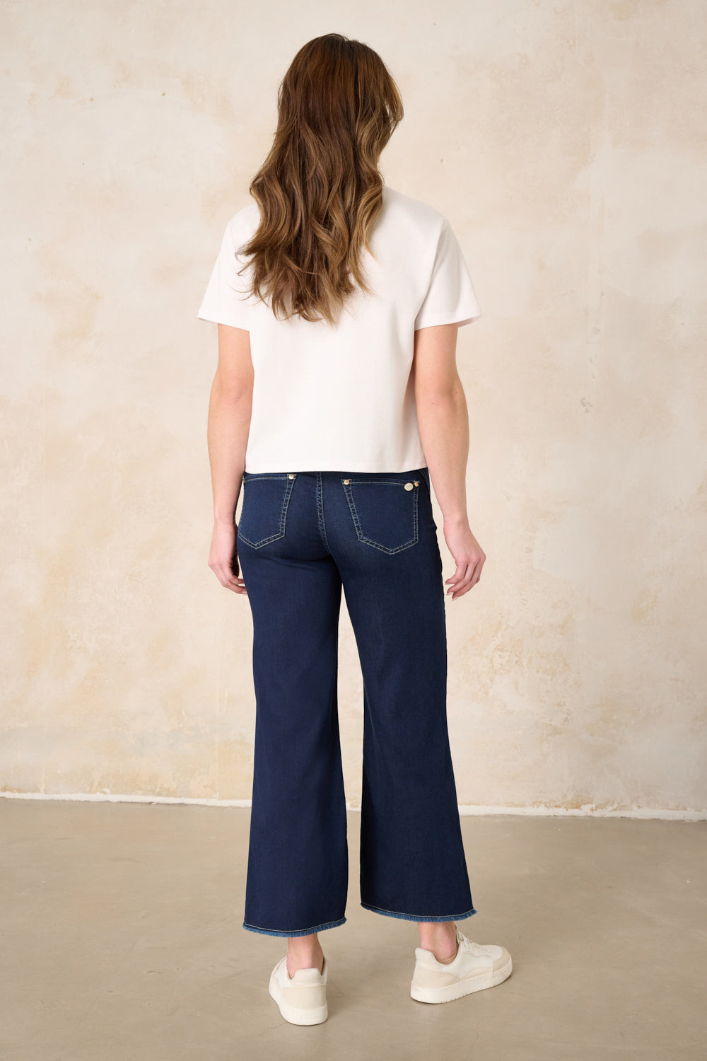 Clara – Flared Jeans in Sommersanft mit hoher Leibhöhe