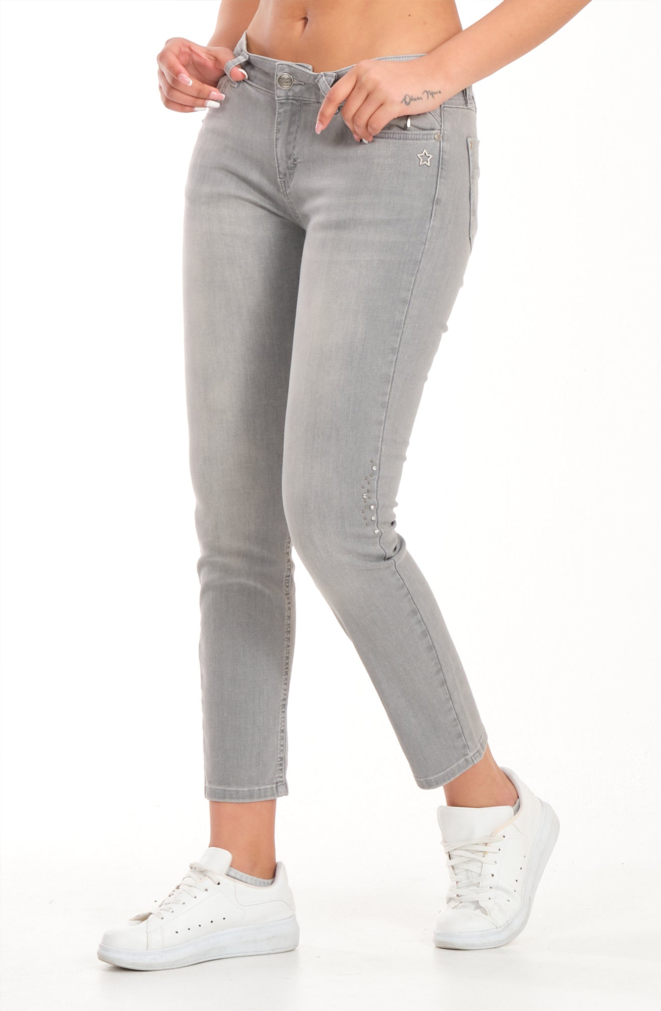 Melina Glitter Gray