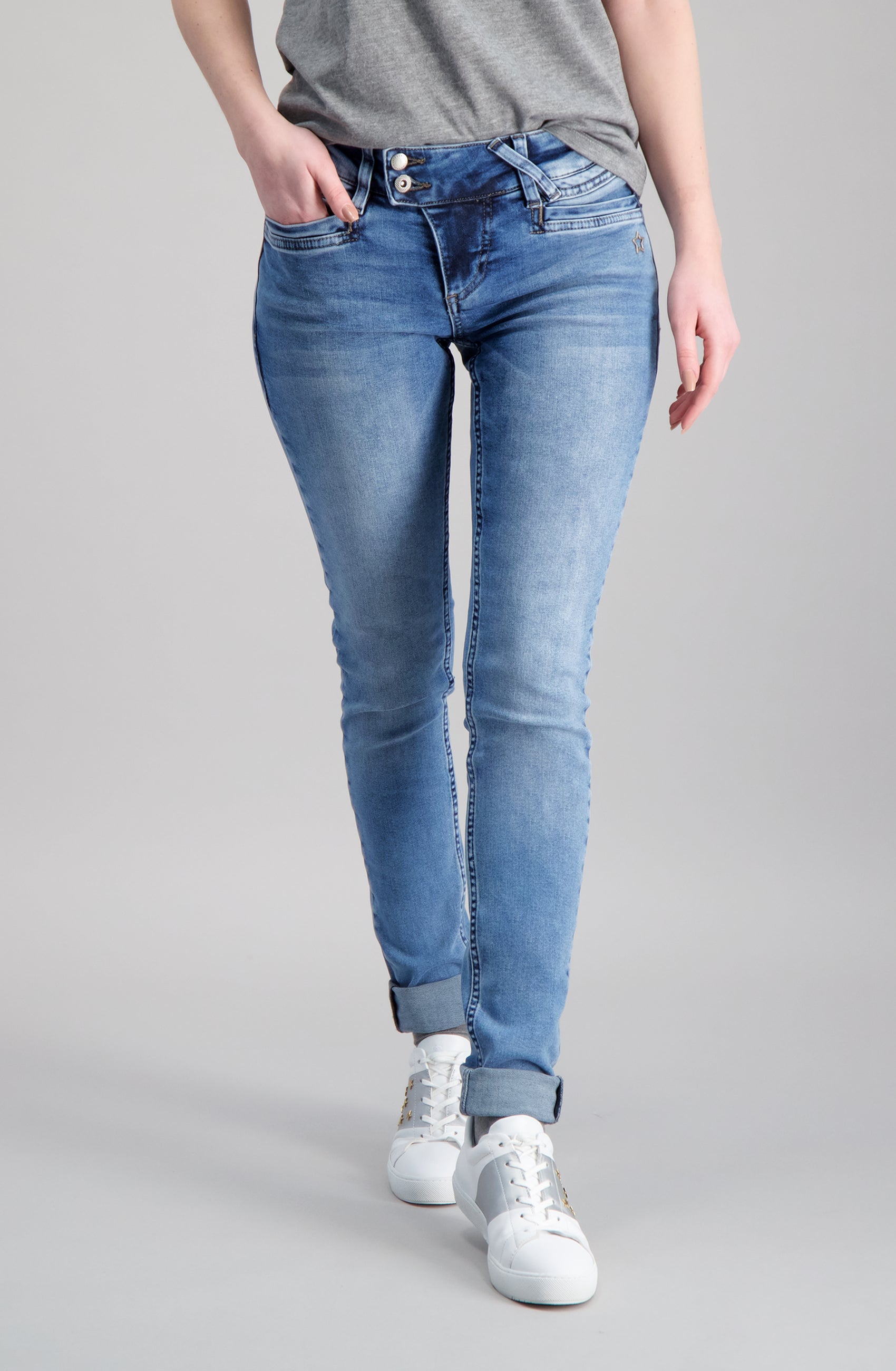 Nina - Mixed Blue