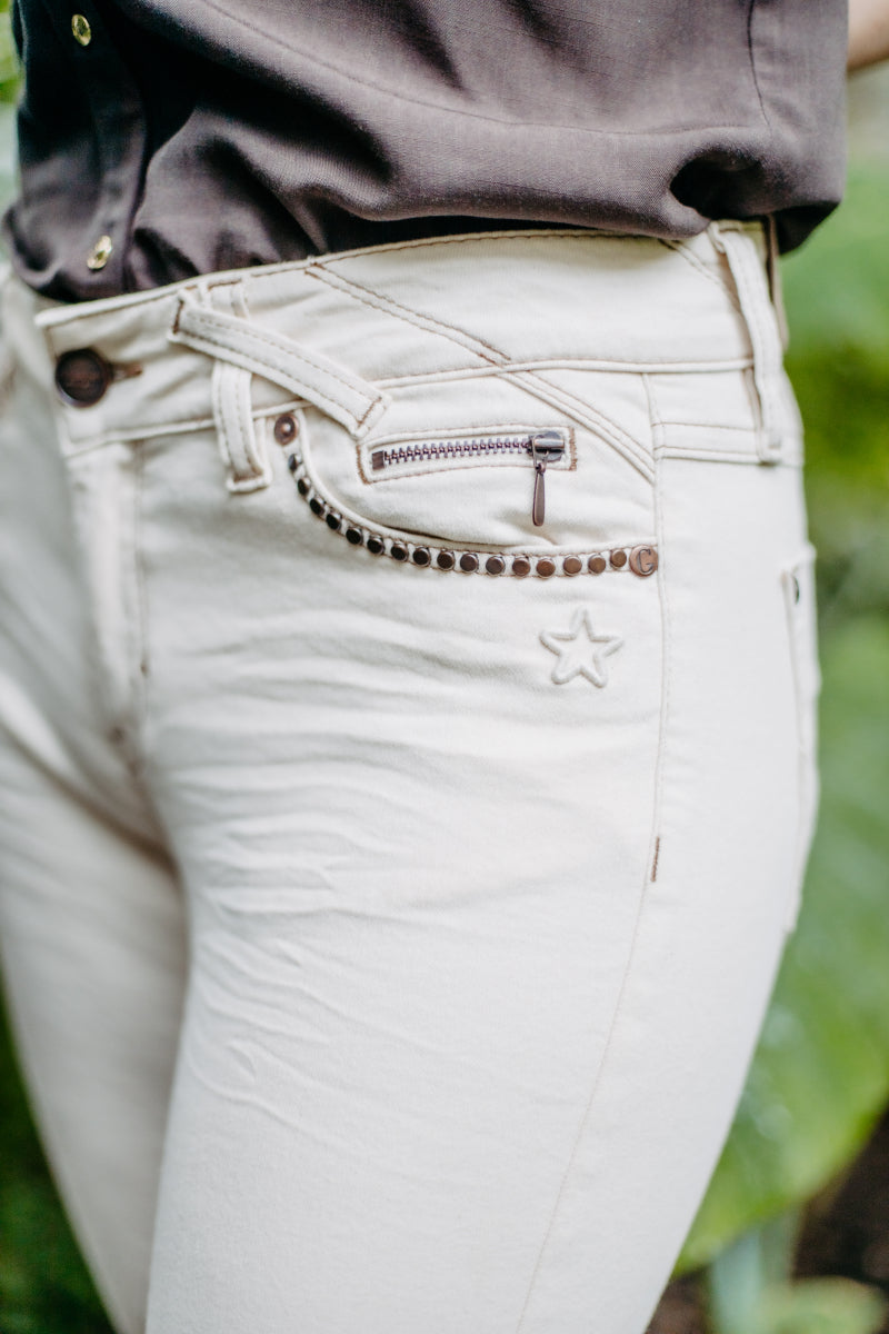 Melina Bea BOOTCUT - Fashionbeige