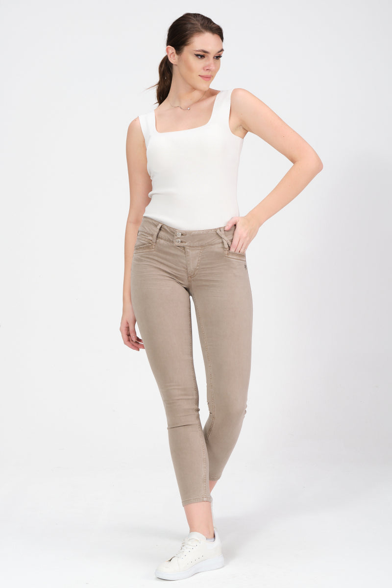 Nina SLIM - Kirschbraun