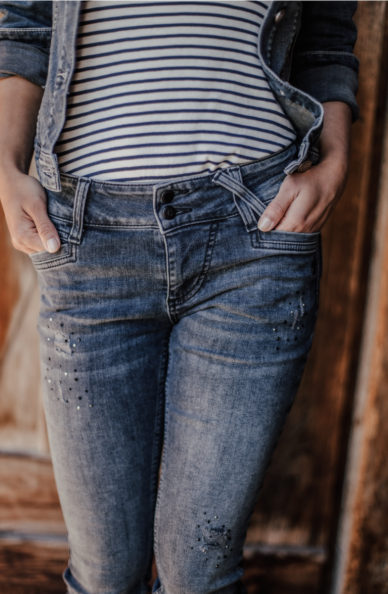 Nina SLIM Schwarzblau