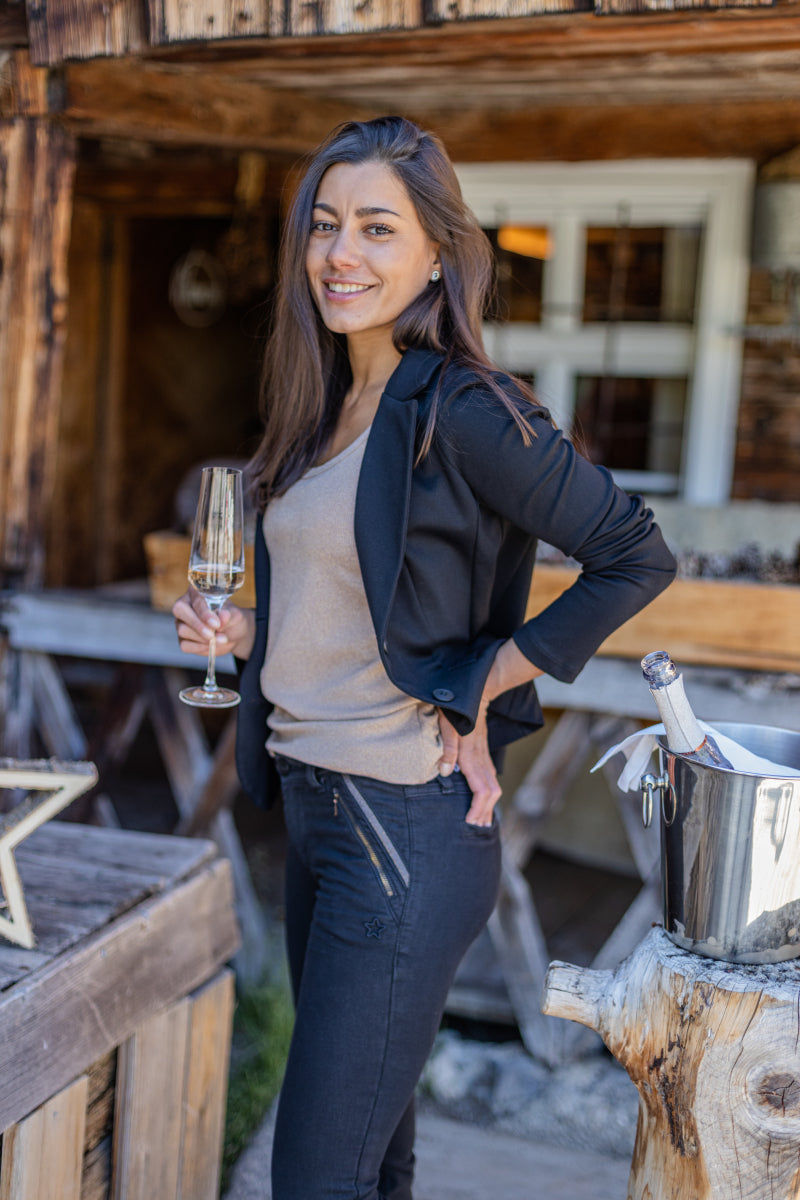 Petra SLIM - Joggschwarz