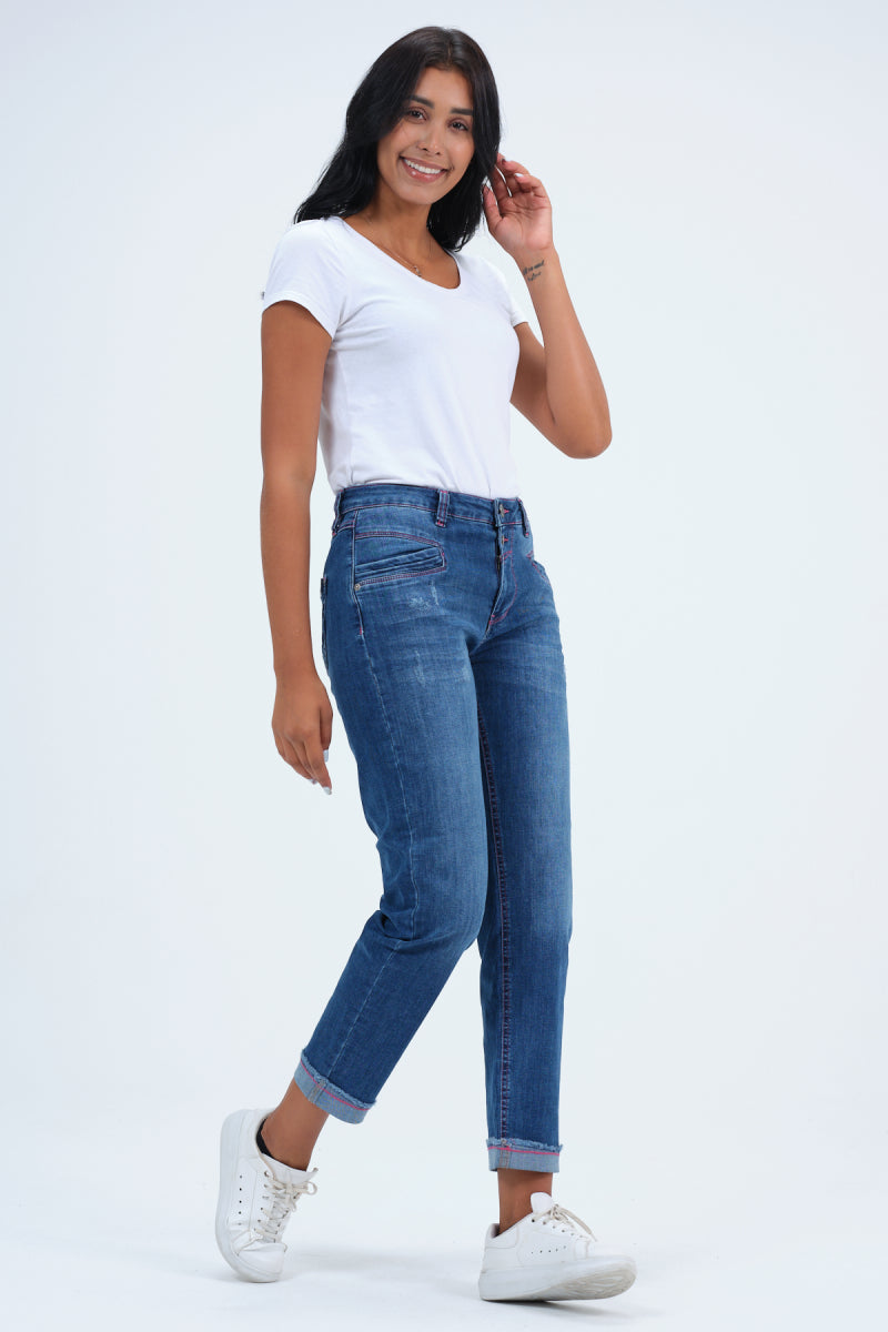 Sarah TAPERED - Krachblau
