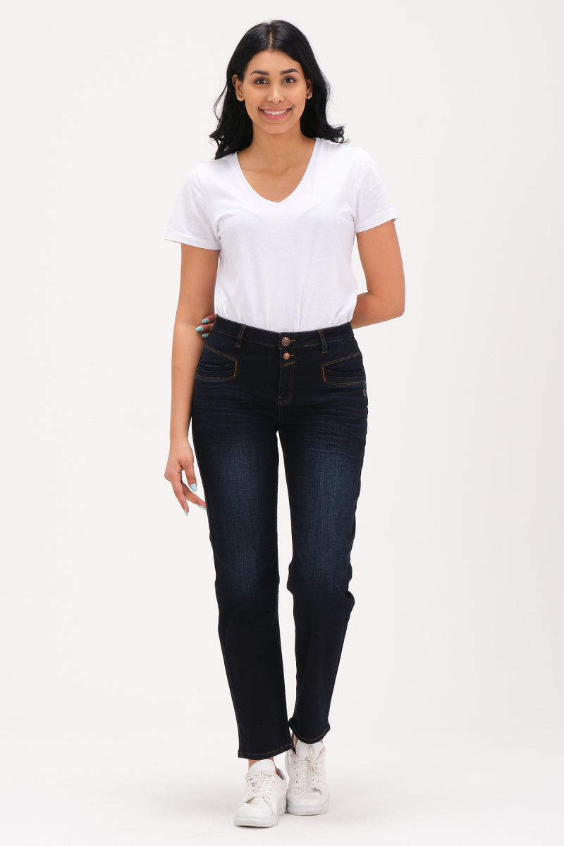 Sarah TAPERED - Oxfordblau