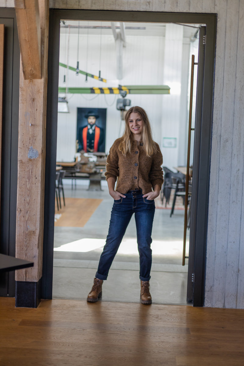 Sarah TAPERED - Oxfordblau