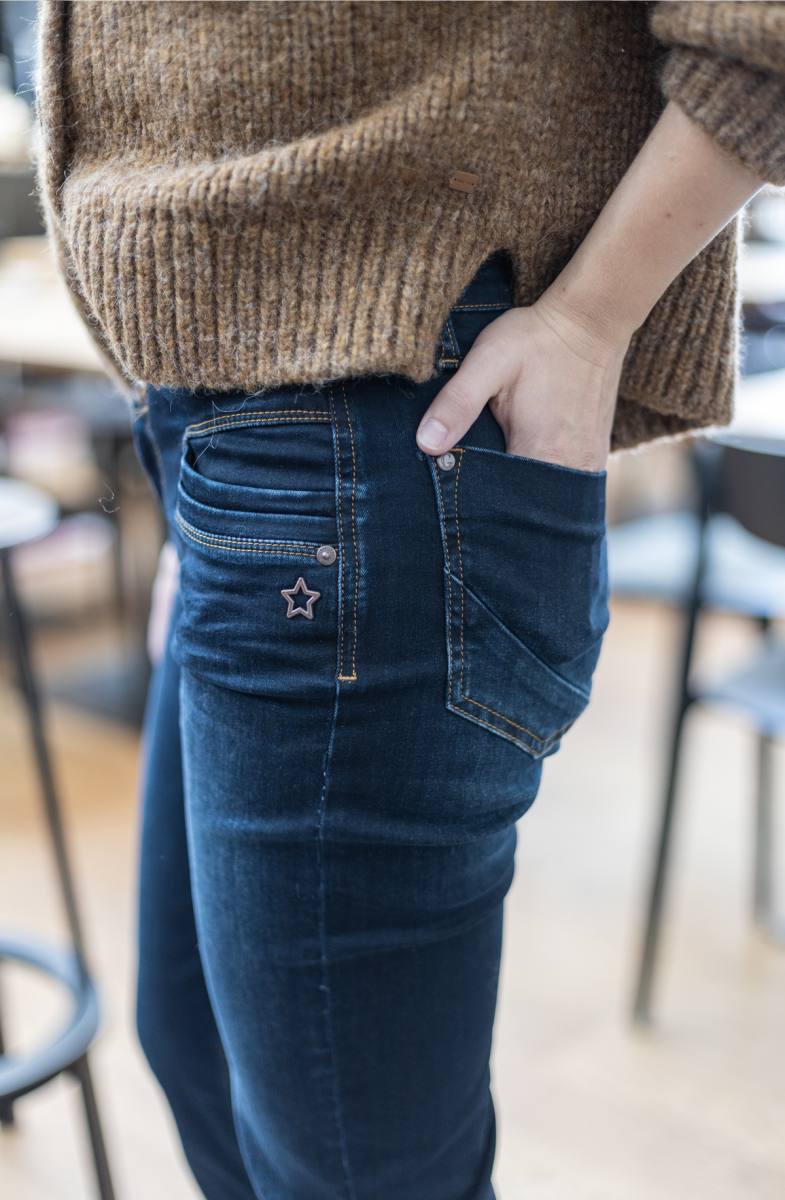 Sarah TAPERED - Oxfordblau