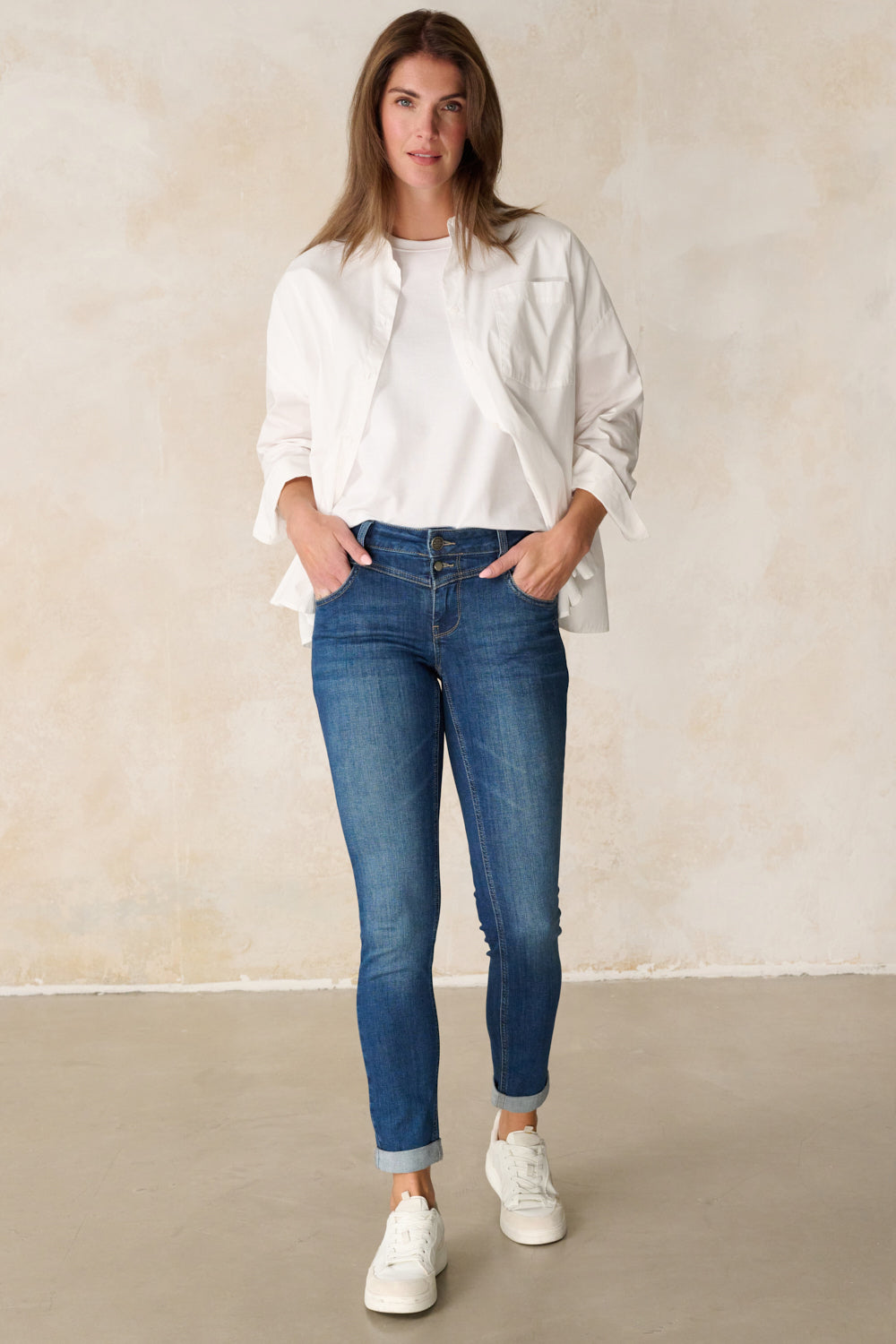 Merle - Jeans Slim Fit – Edelblau