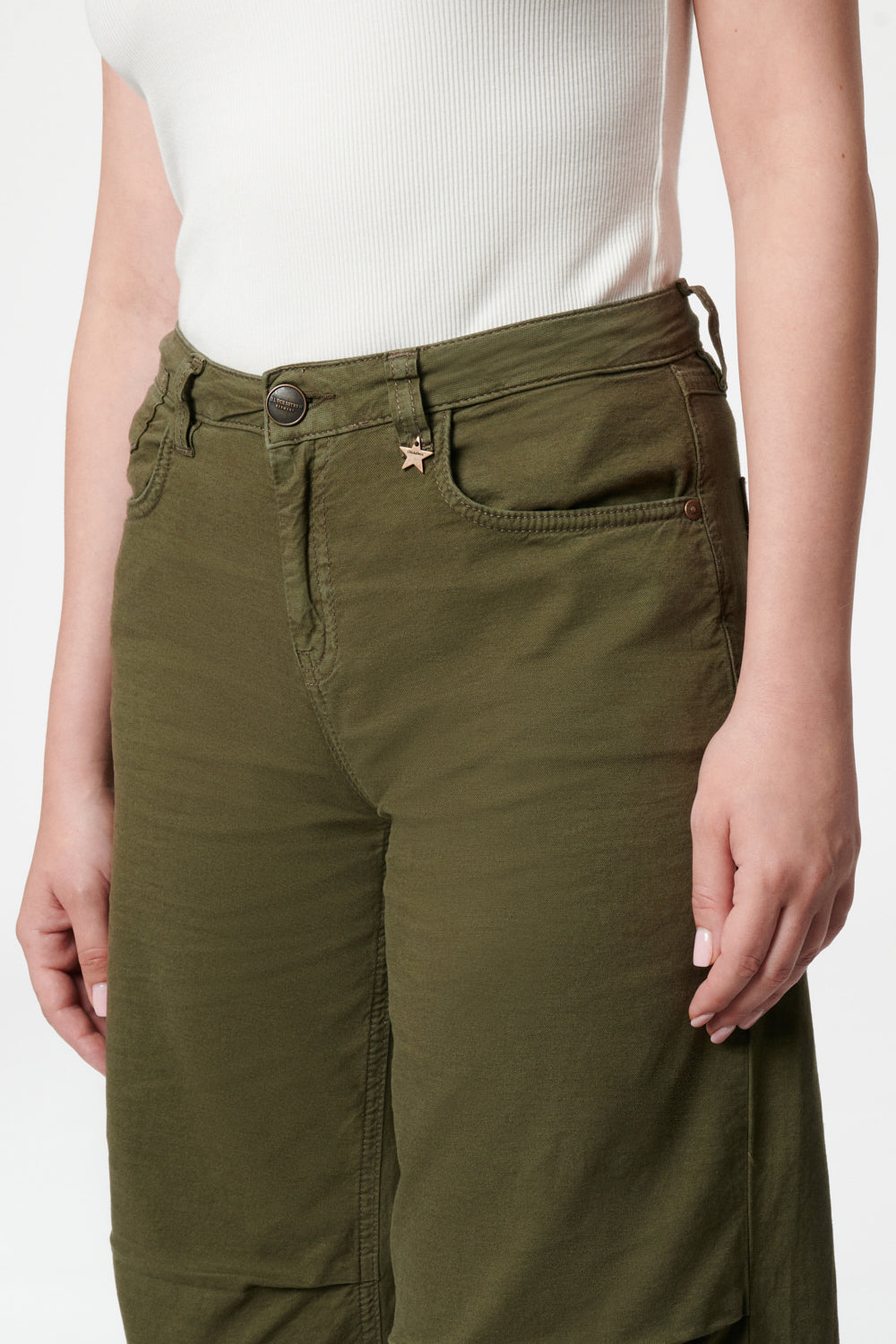 Serena Baggy Natural Green